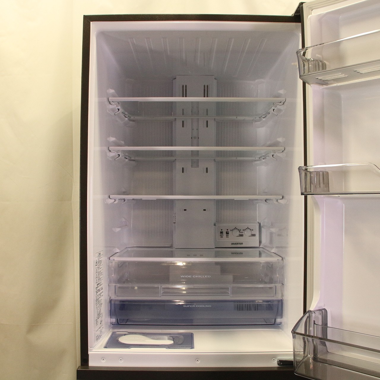 中古】〔展示品〕 冷蔵庫 グレイチャコール MR-CG37H-H ［幅60cm 