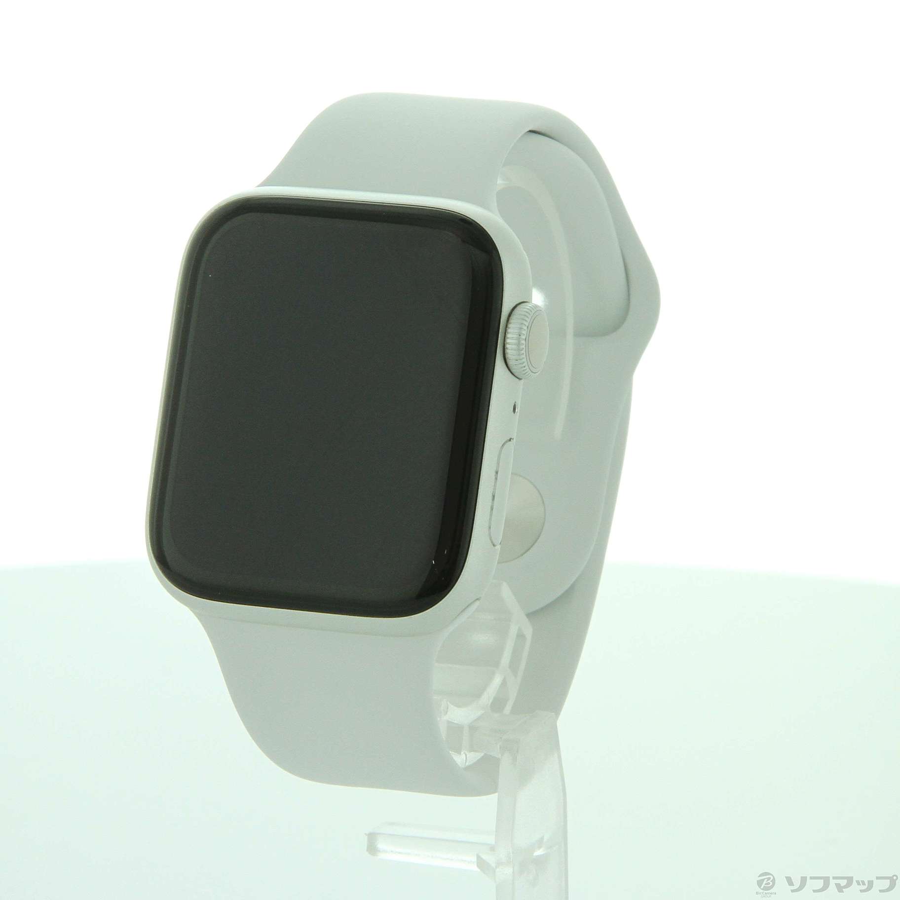 Apple Watch Series 5 GPS 44mm シルバーアルミニウムケース ホワイトスポーツバンド