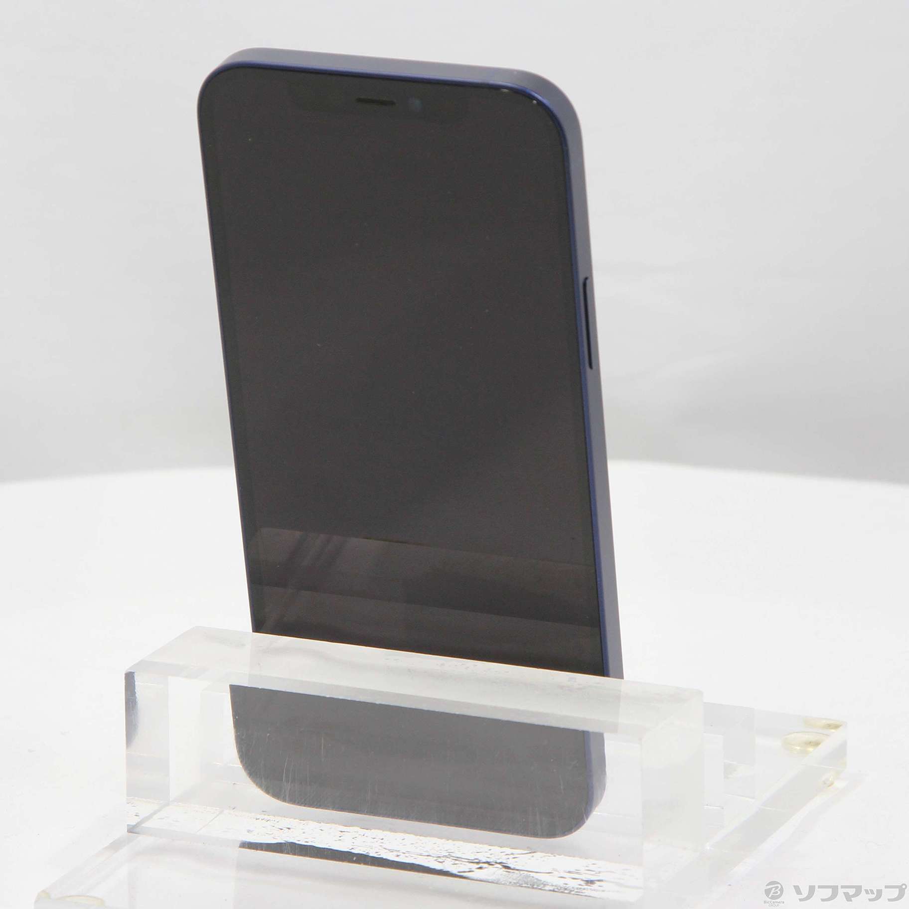 中古】iPhone12 128GB ブルー MGHX3J／A SIMフリー