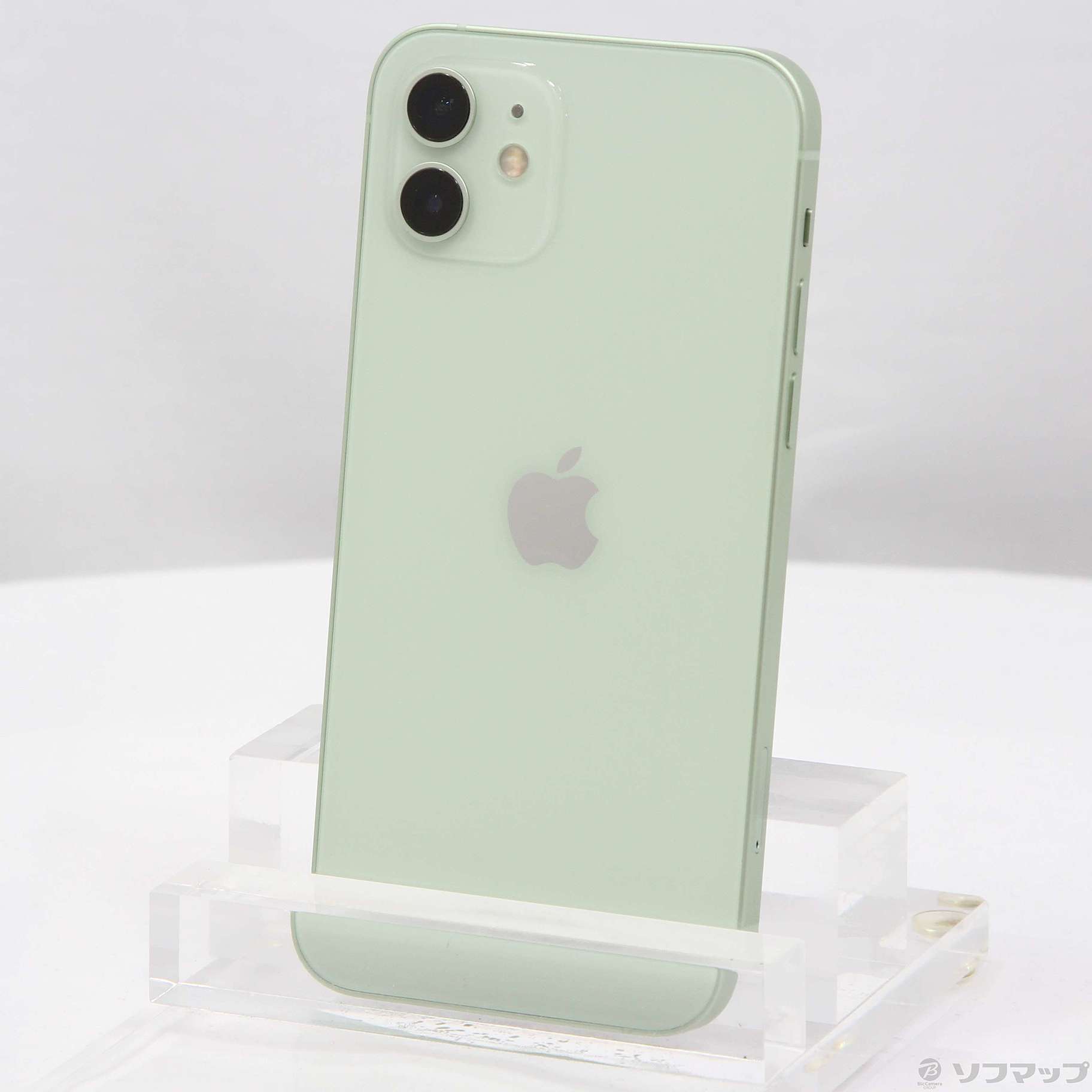 (中古)Apple iPhone12 256GB グリーン MGJ43J/A SoftBank(377-ud)