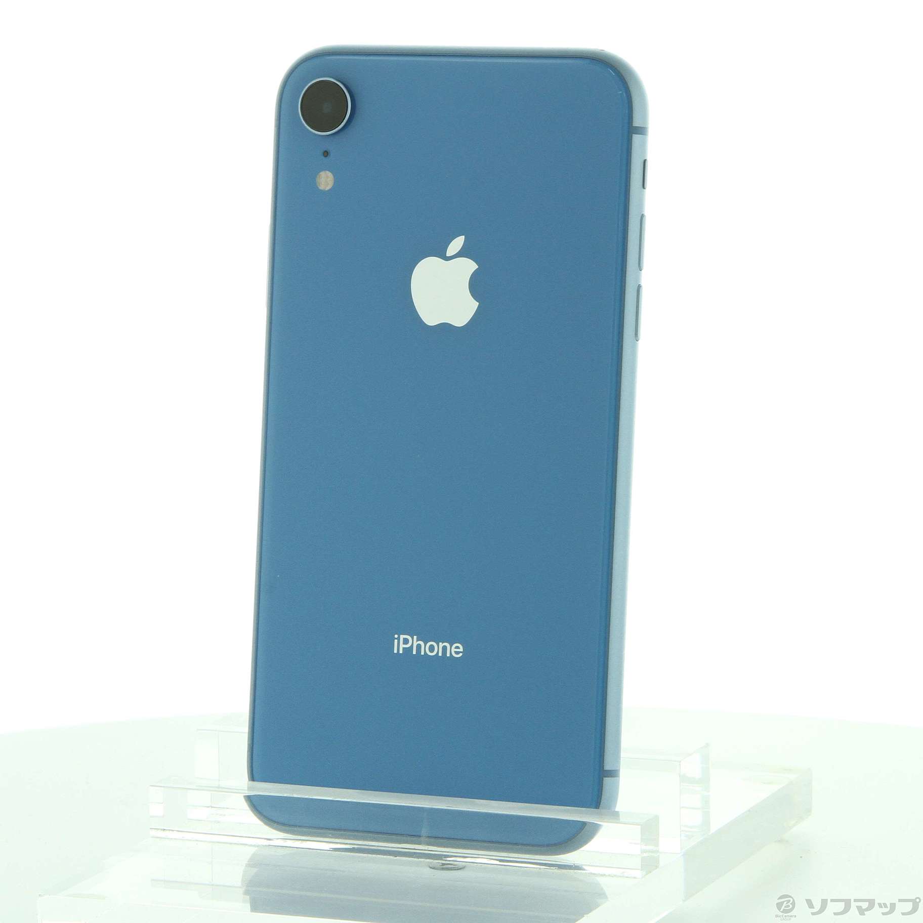 中古】iPhoneXR 64GB ブルー MT0E2J／A SIMフリー [2133051189801