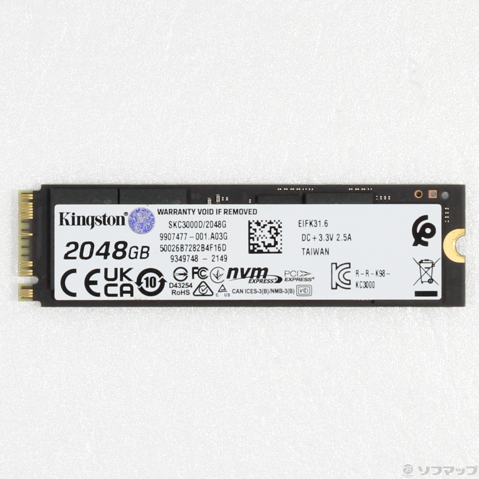 【中古】SKC3000D／2048G [2133051189986] - リコレ！|ビックカメラグループ ソフマップの中古通販サイト