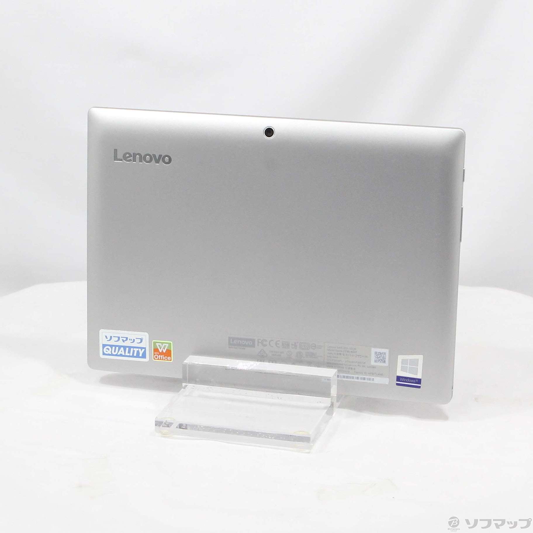 中古】ideapad Miix 320 80XF0007JP プラチナシルバー 〔Windows 10