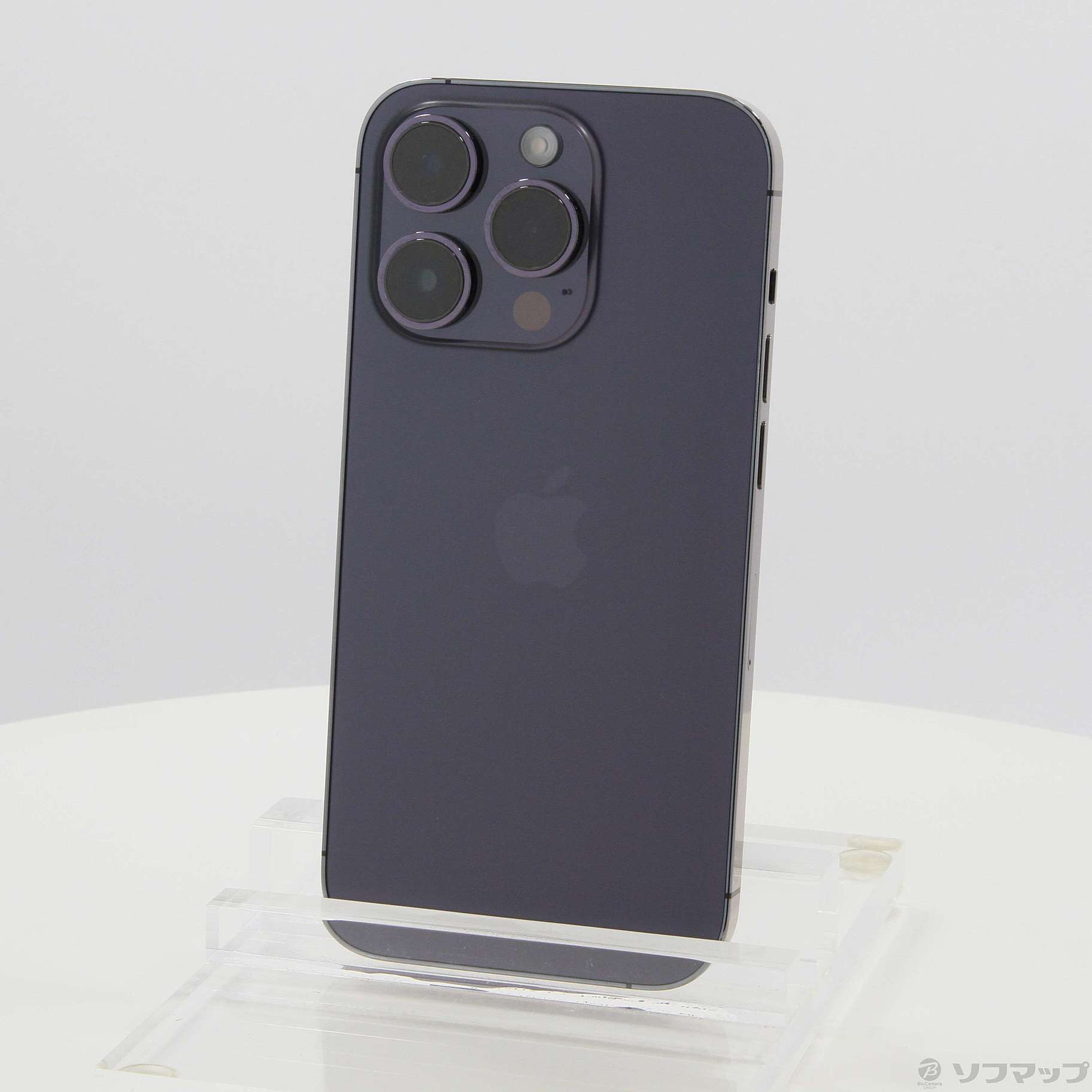 中古】セール対象品 iPhone14 Pro 128GB ディープパープル MQ0F3J／A