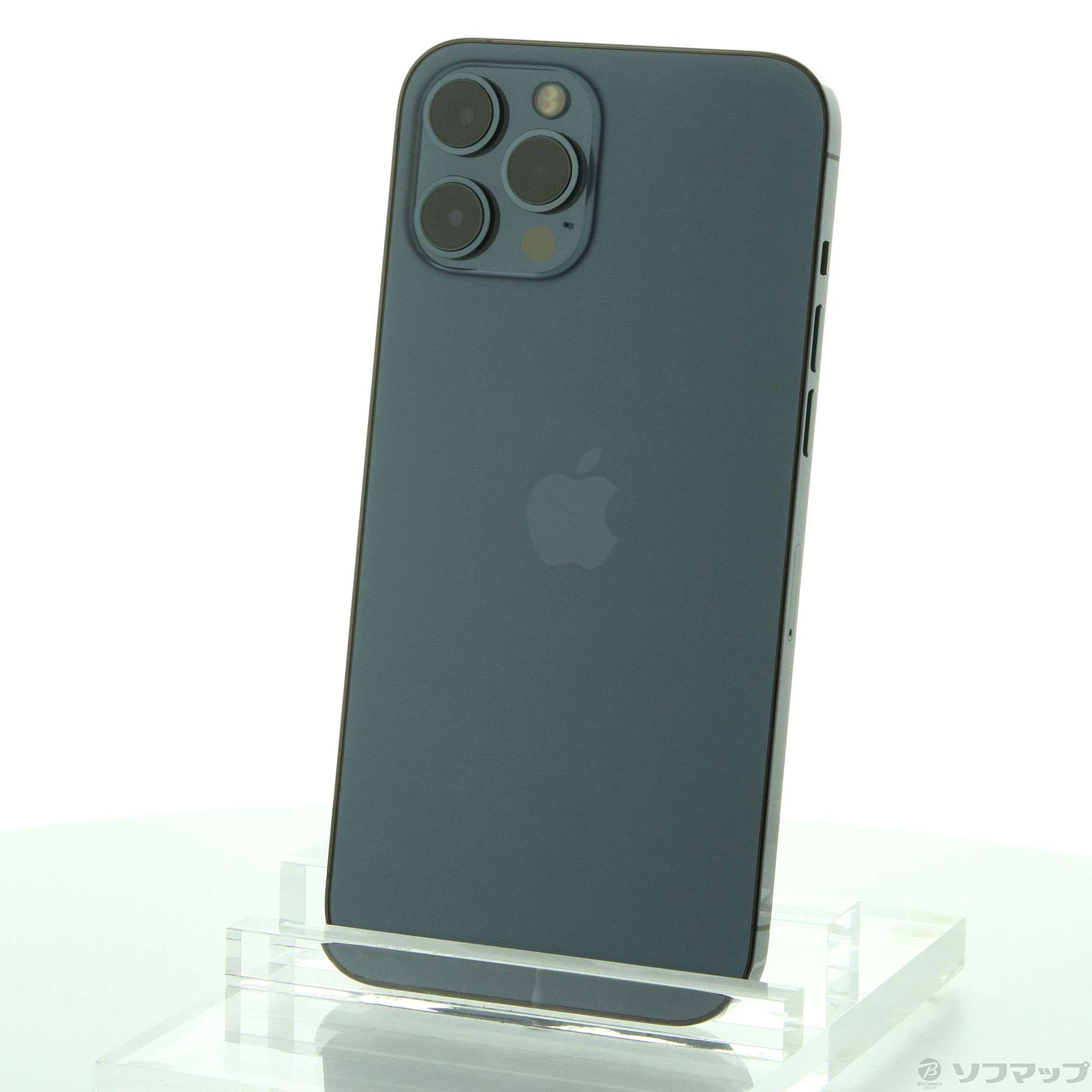 中古】iPhone12 Pro Max 128GB パシフィックブルー MGCX3J／A SIM