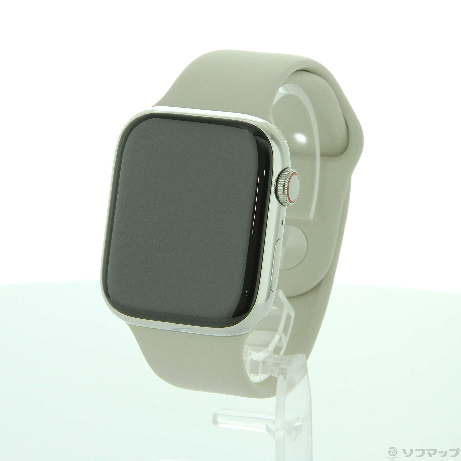 中古】Apple Watch Series 7 GPS + Cellular 45mm シルバーステンレス
