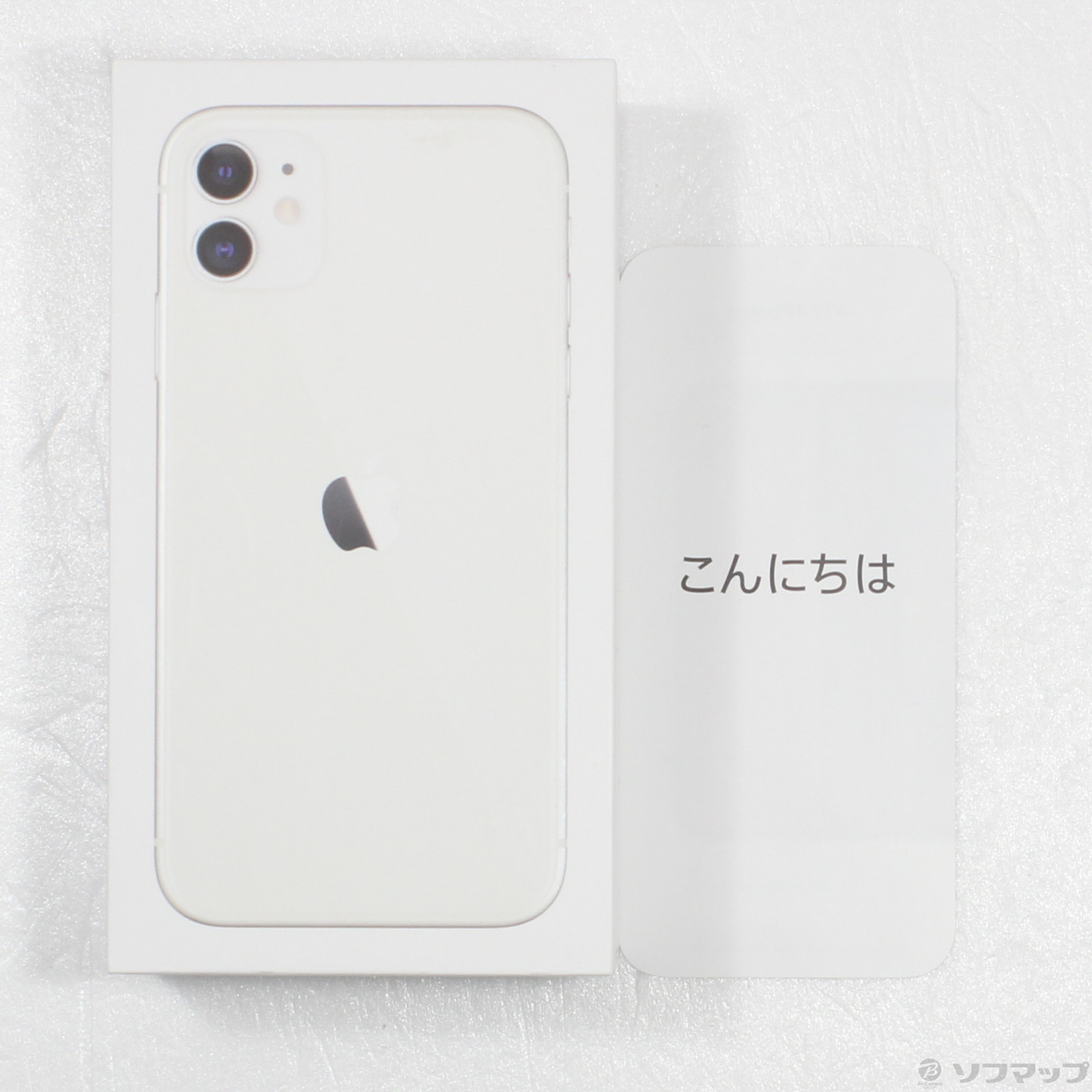 中古】iPhone11 64GB ホワイト MWLU2J／A SIMフリー [2133051193877