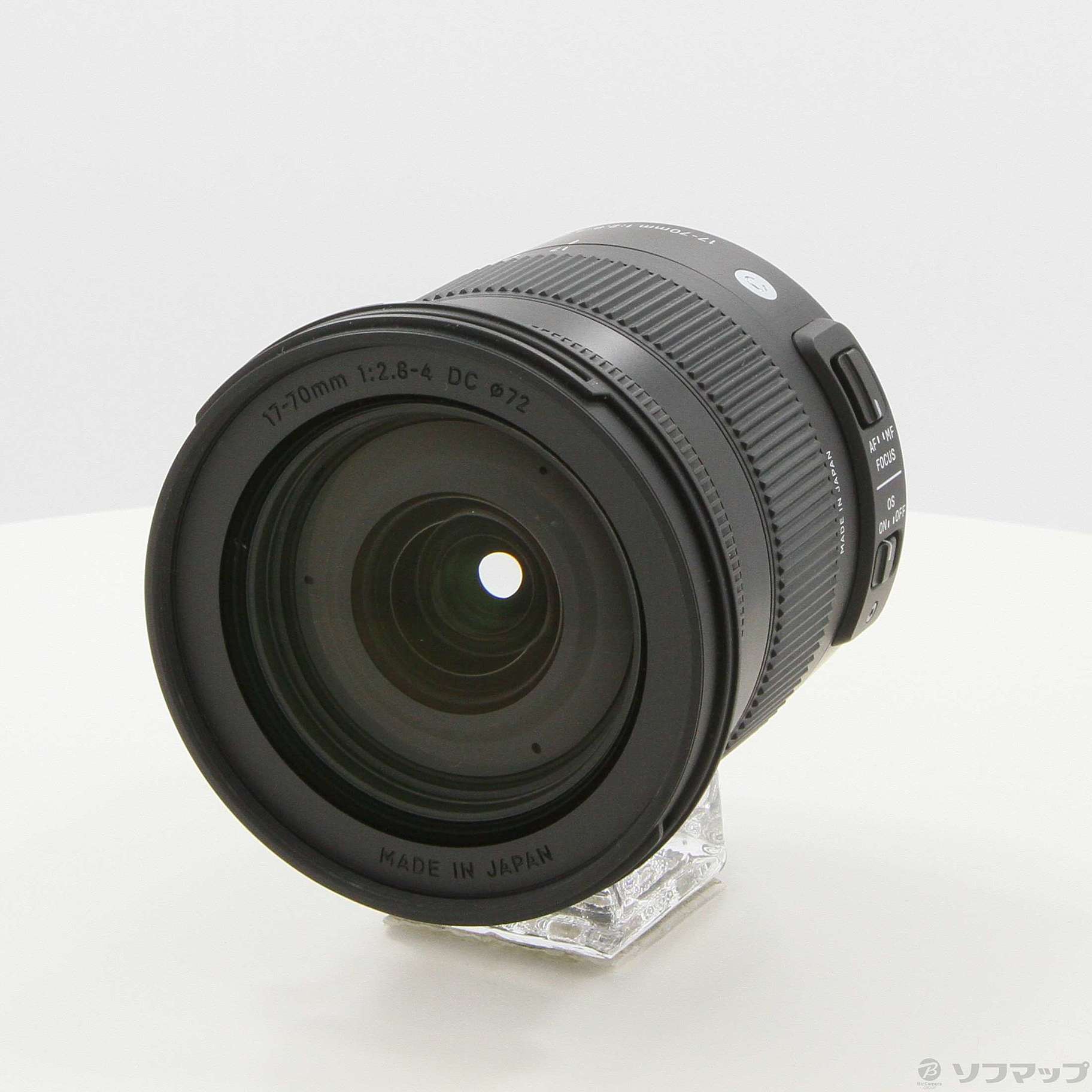 中古】SIGMA C 17-70mm F2.8-4 DC MACRO OS HSM (Canon用)(レンズ