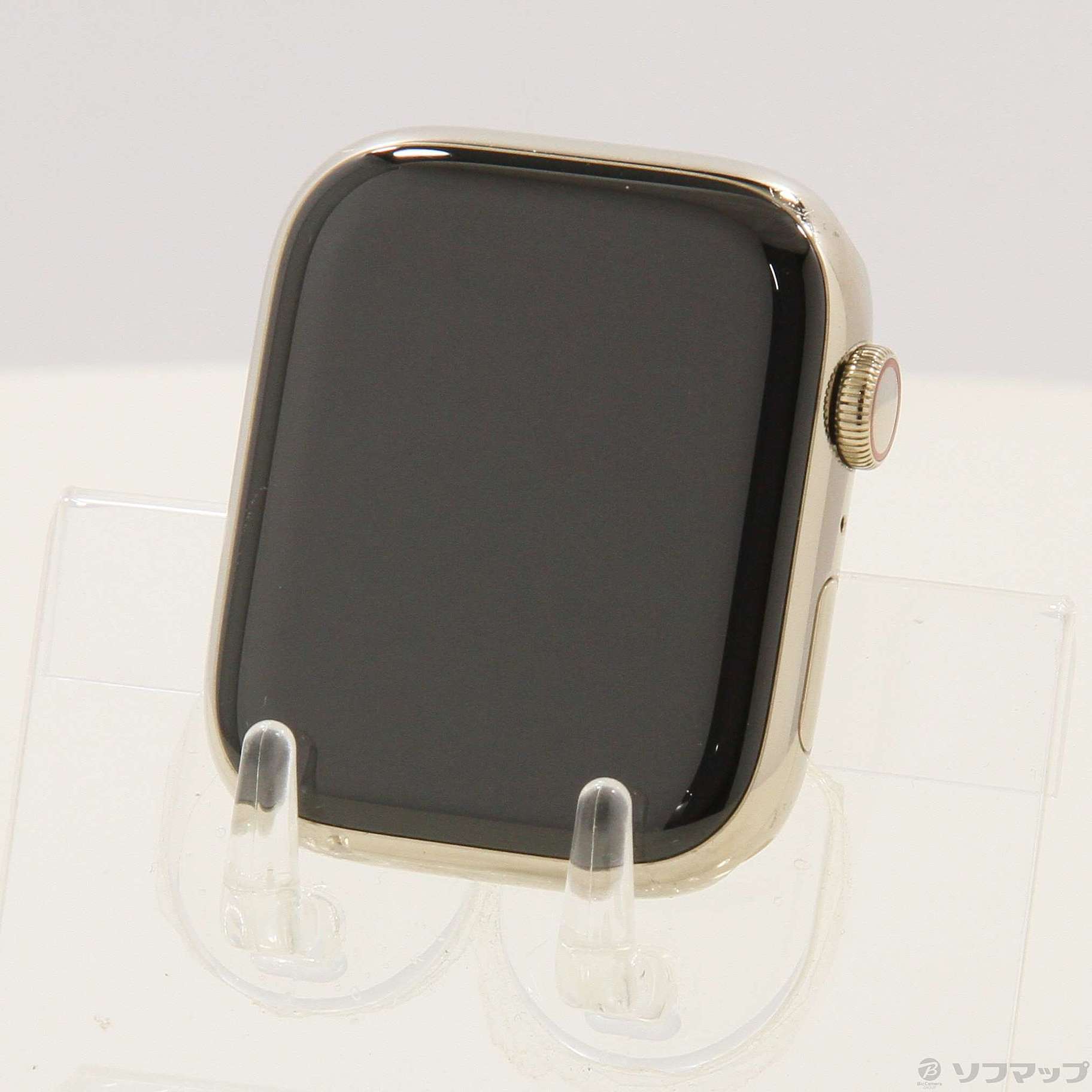 Apple Watch Series 7 GPS + Cellular 45mm ゴールドステンレススチールケース バンド無し