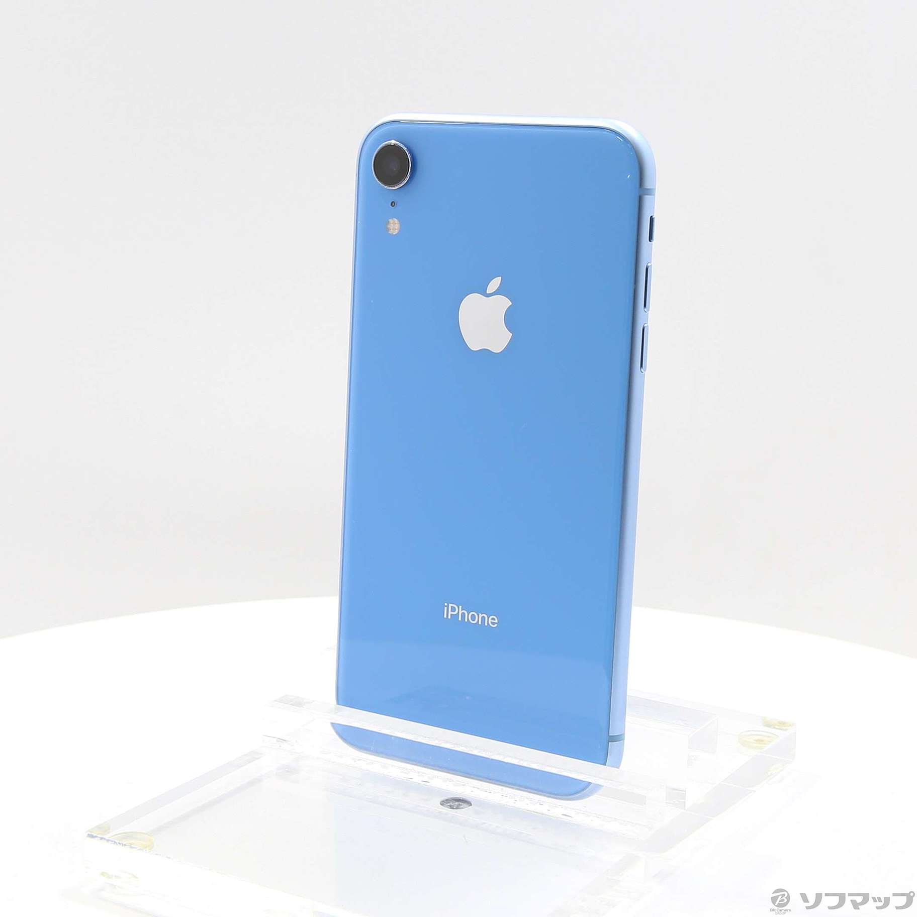 超可爱 iPhone XR Blue 128 GB Softbank - スマートフォン・携帯電話