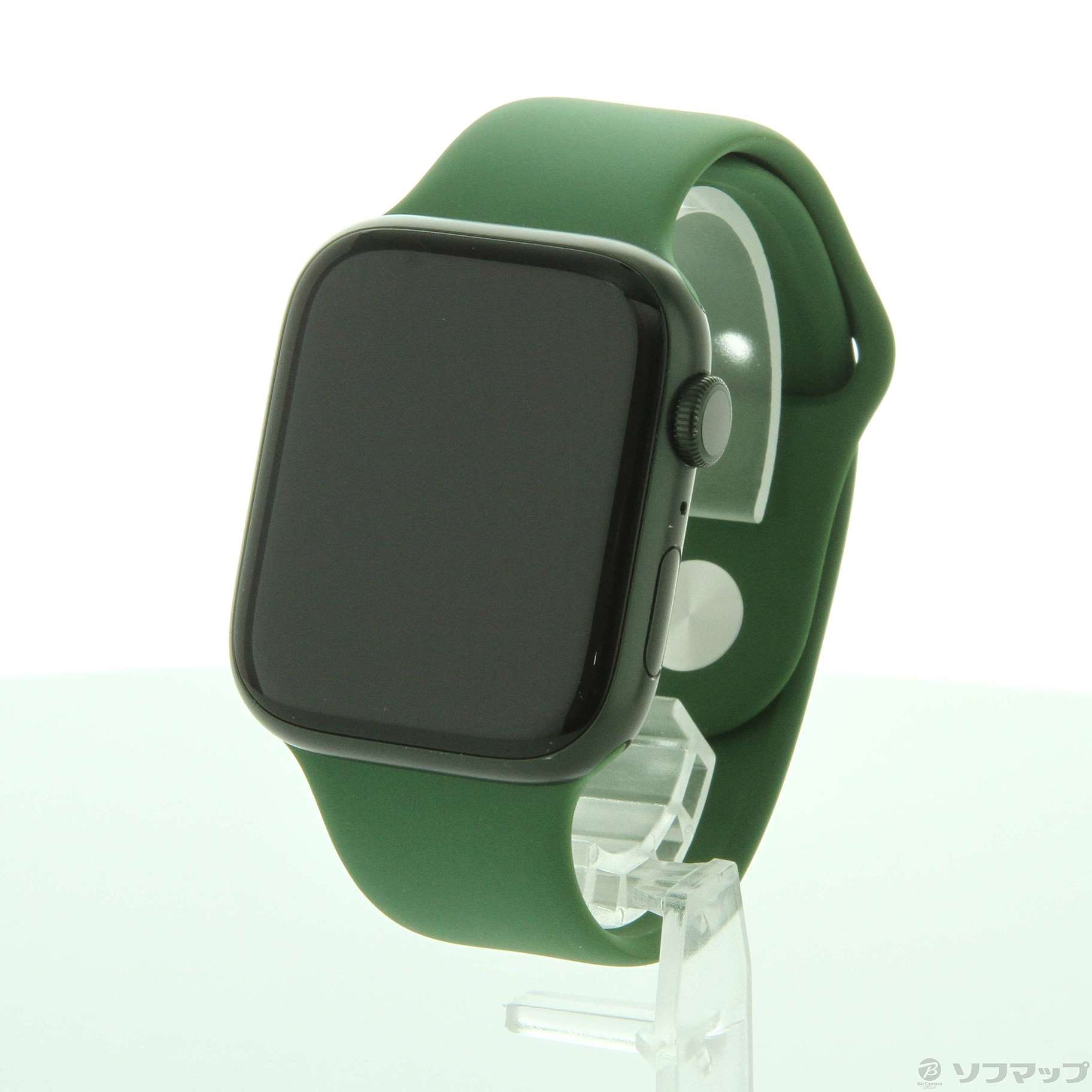 中古品〕 Apple Watch Series 7 GPS 45mm グリーンアルミニウムケース 