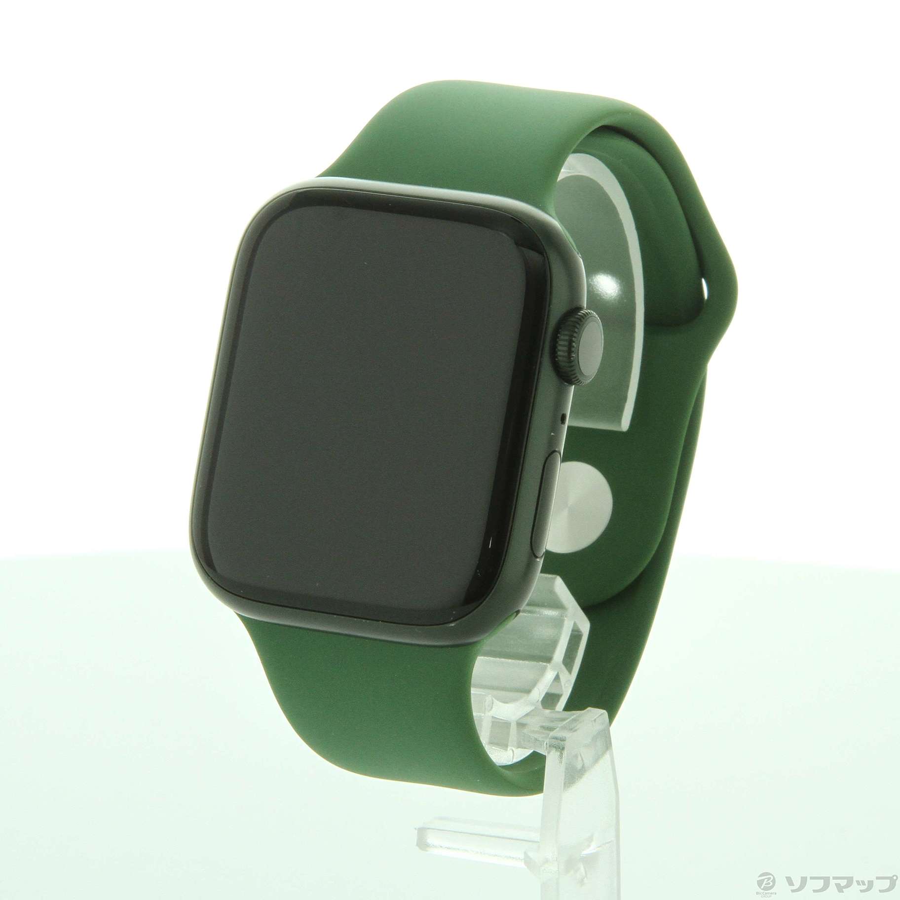 中古品〕 Apple Watch Series 7 GPS 45mm グリーンアルミニウムケース  クローバースポーツバンド｜の通販はソフマップ[sofmap]