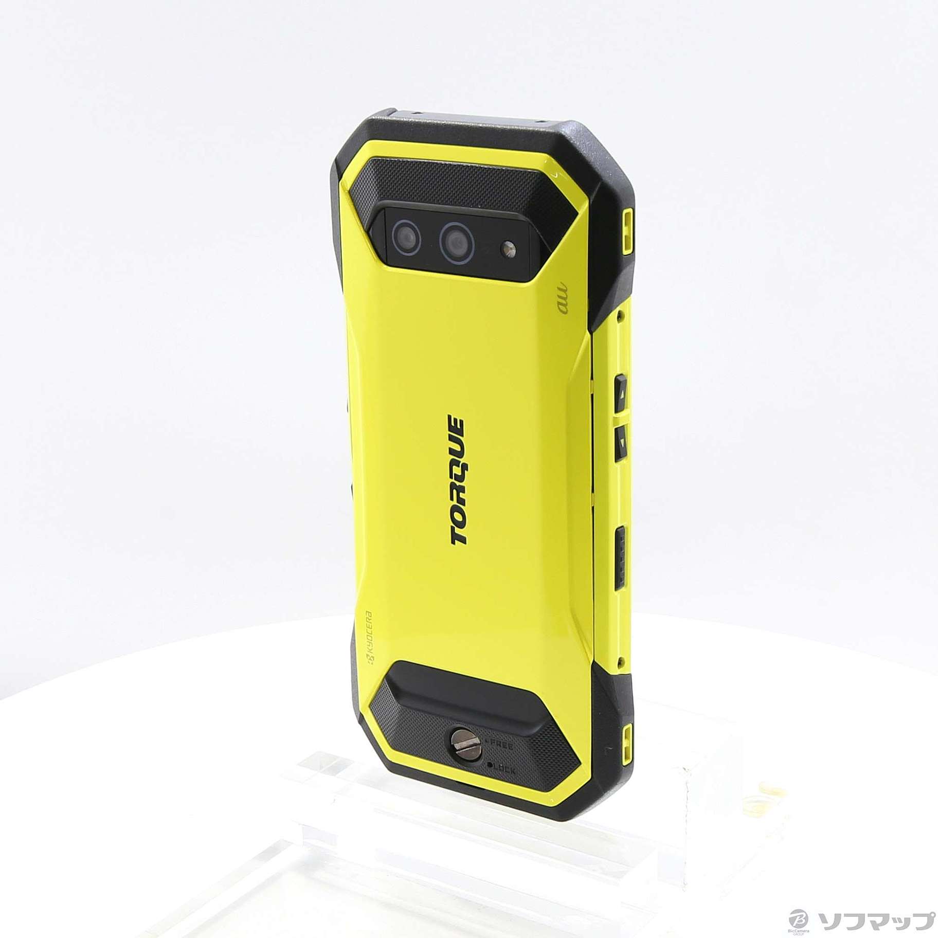 TORQUE 5G KYG01 128GB イエロー au-