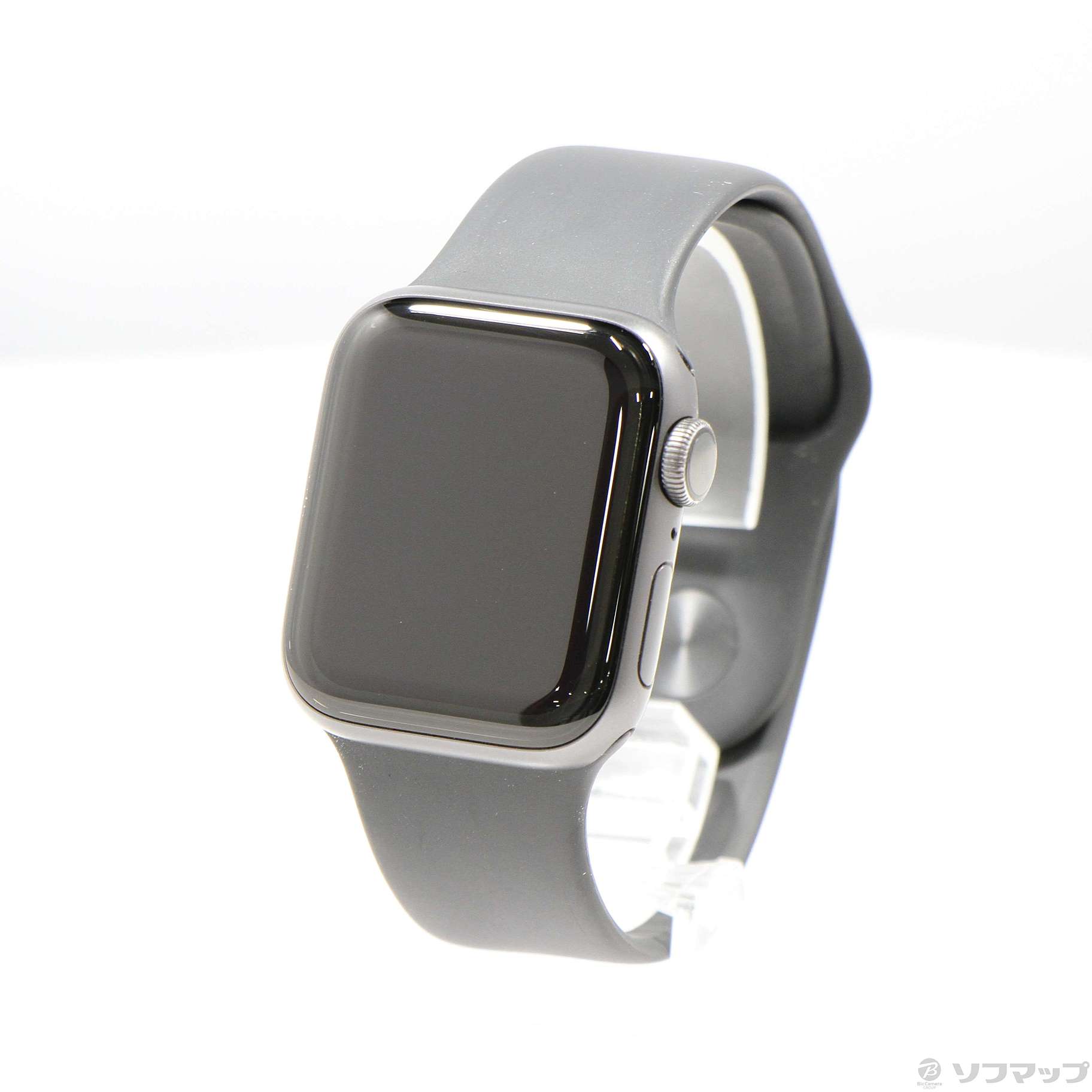 〔中古品〕 Apple Watch Series 4 GPS 40mm スペースグレイアルミニウムケース ブラックスポーツバンド