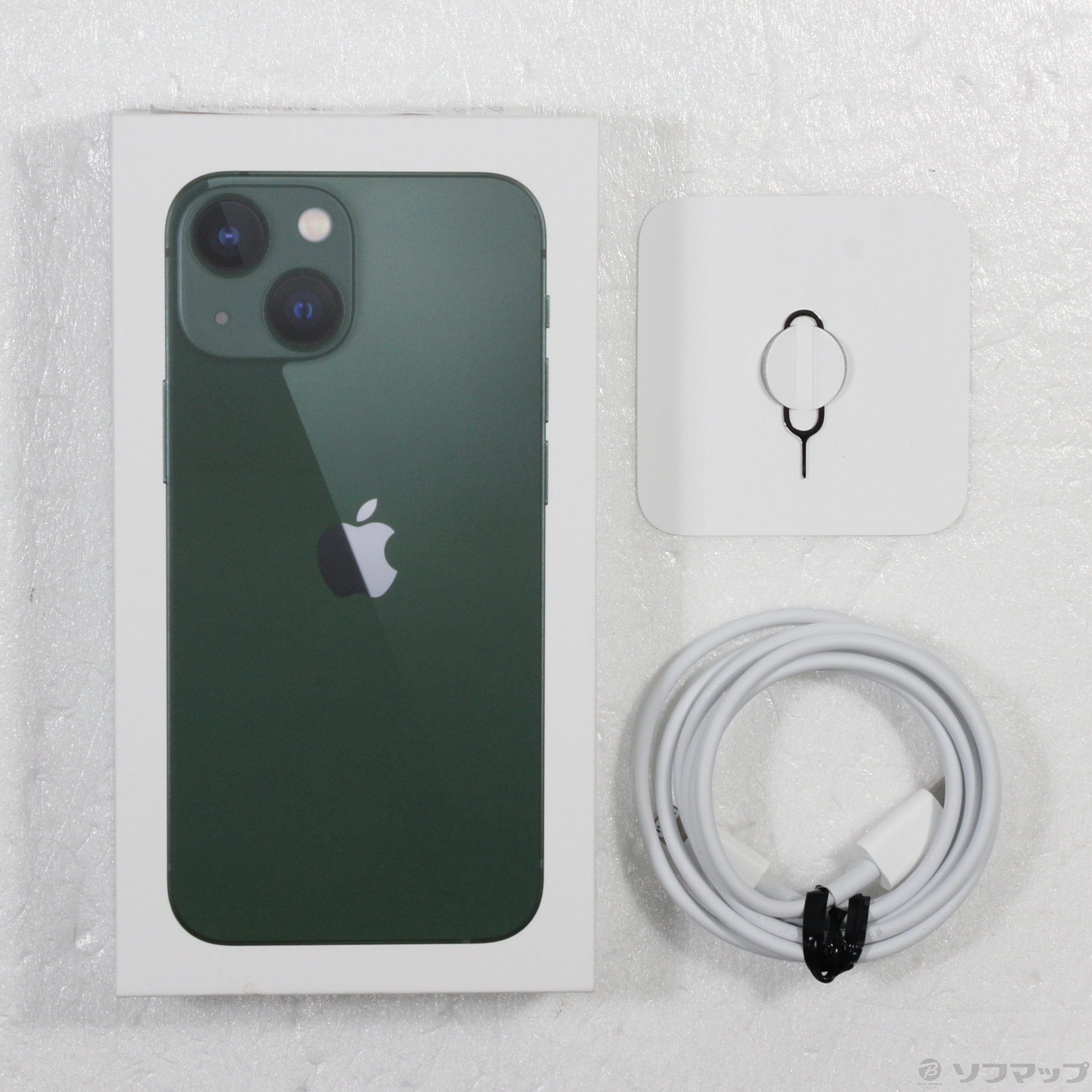 中古】iPhone13 mini 256GB グリーン MNFD3J／A SIMフリー
