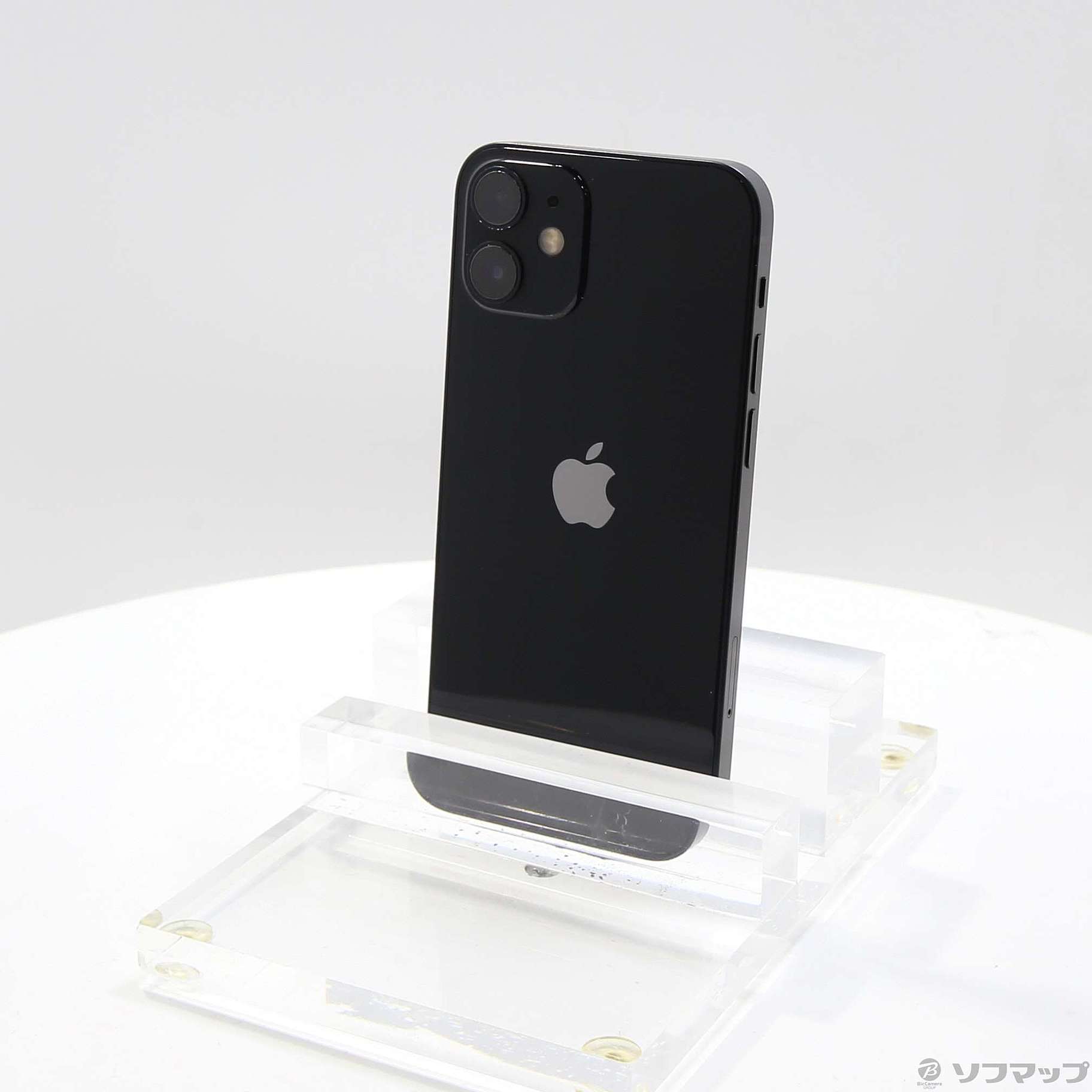 中古】iPhone12 mini 64GB ブラック MGA03J／A SoftBank