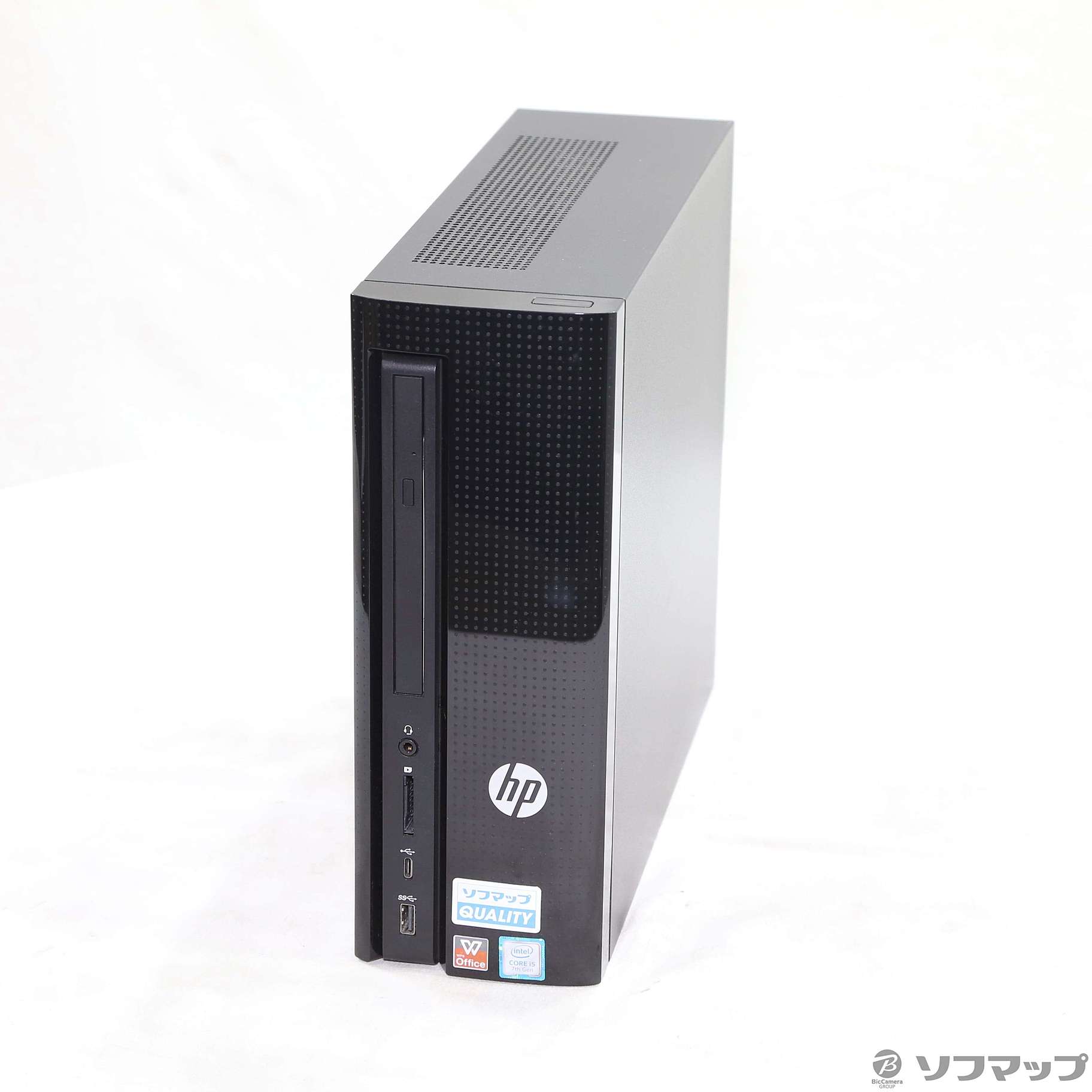 〔中古品（難あり）〕 HP Slimline 270-p015jp Z8F08AA#ABJ ［Core i5 7400 (3GHz)／8GB／1TB／］