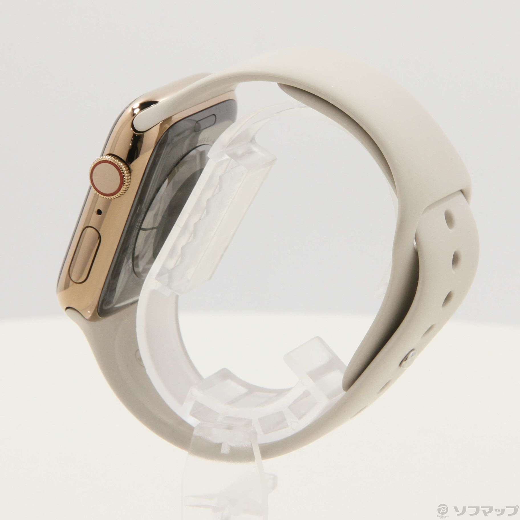 アップルウォッチ シリーズ5 ステンレス 44ミリ時計 - 腕時計(デジタル)