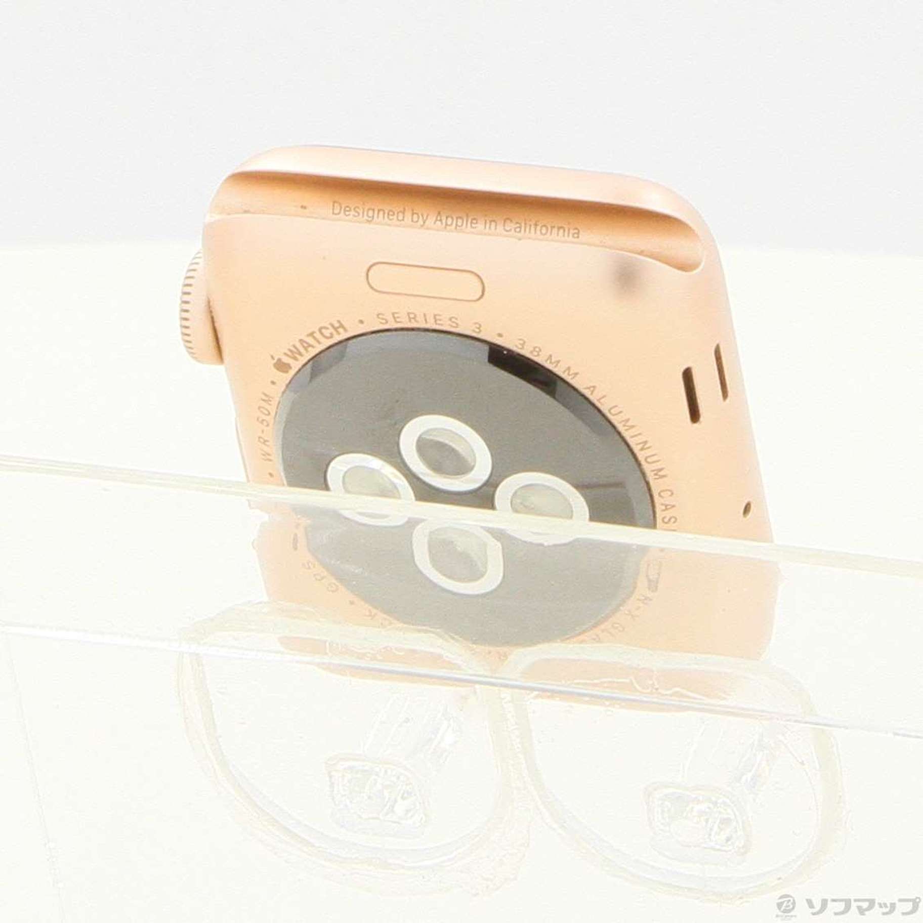 中古】Apple Watch Series 3 GPS + Cellular 38mm ゴールド