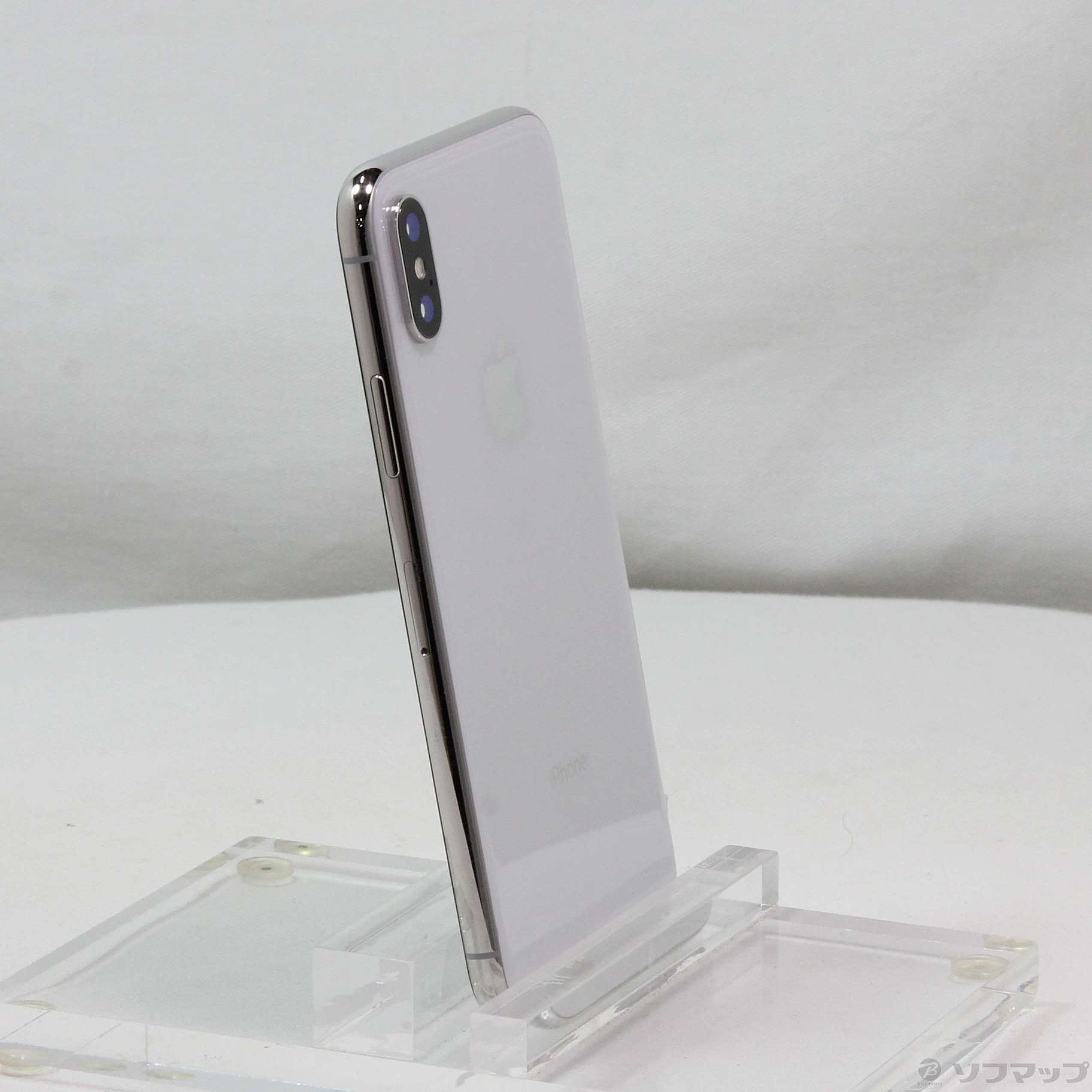 中古】iPhoneX 64GB シルバー MQAY2J／A SIMフリー [2133051224083