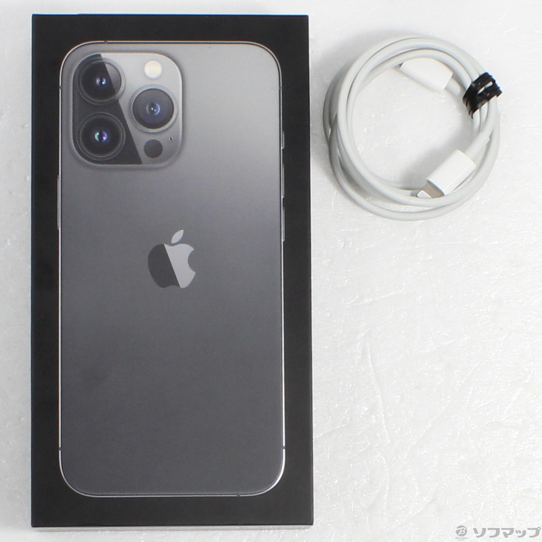 スマートフォン本体【美品】iphone13 Pro 128GB グラファイト sim
