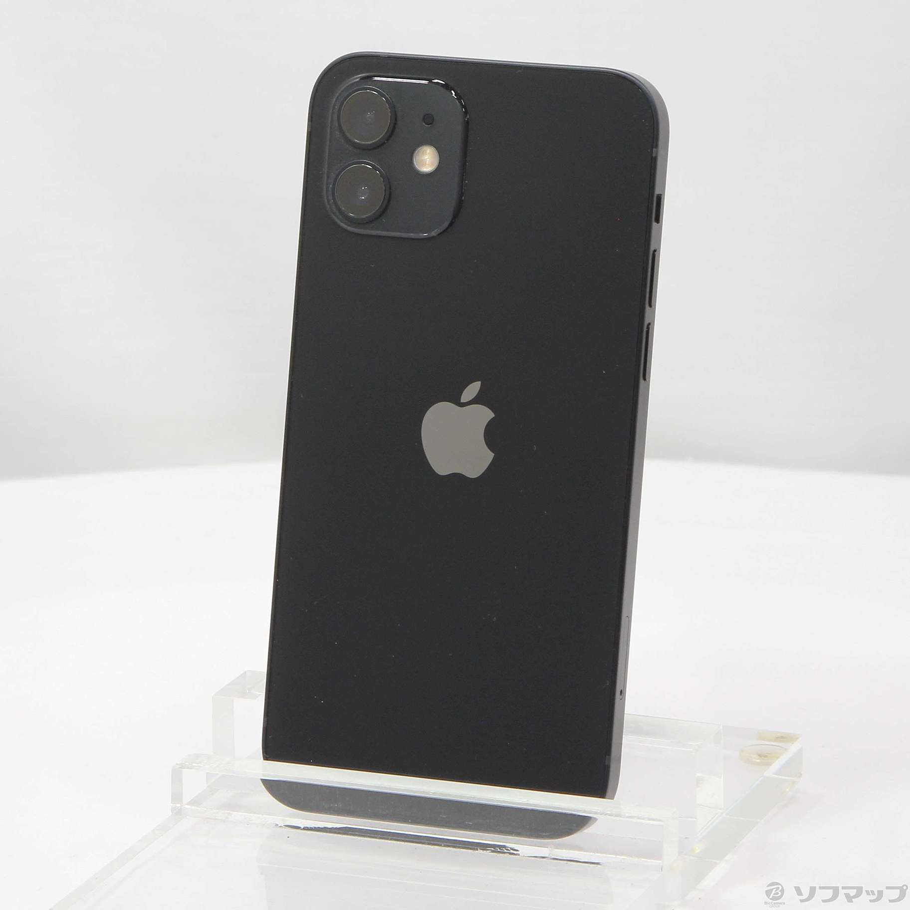 中古】iPhone12 64GB ブラック NGHN3J／A SIMフリー [2133051225547