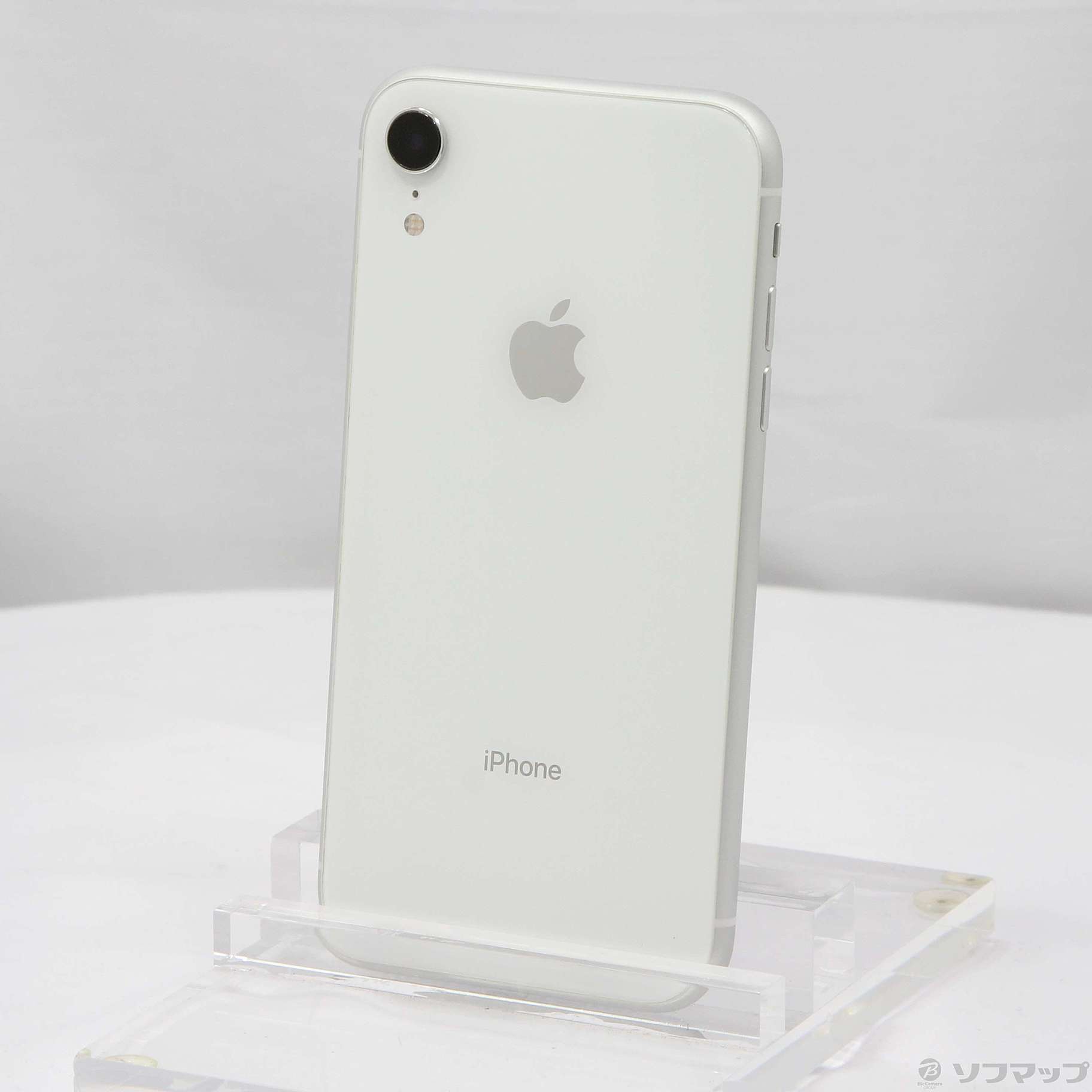 (中古)Apple iPhoneXR 256GB ホワイト MT0W2J/A SIMフリー(196-ud)