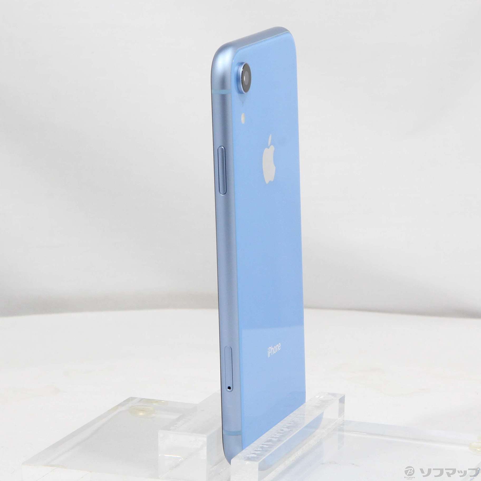 中古】iPhoneXR 128GB ブルー MT0U2J／A SoftBank [2133051229279 