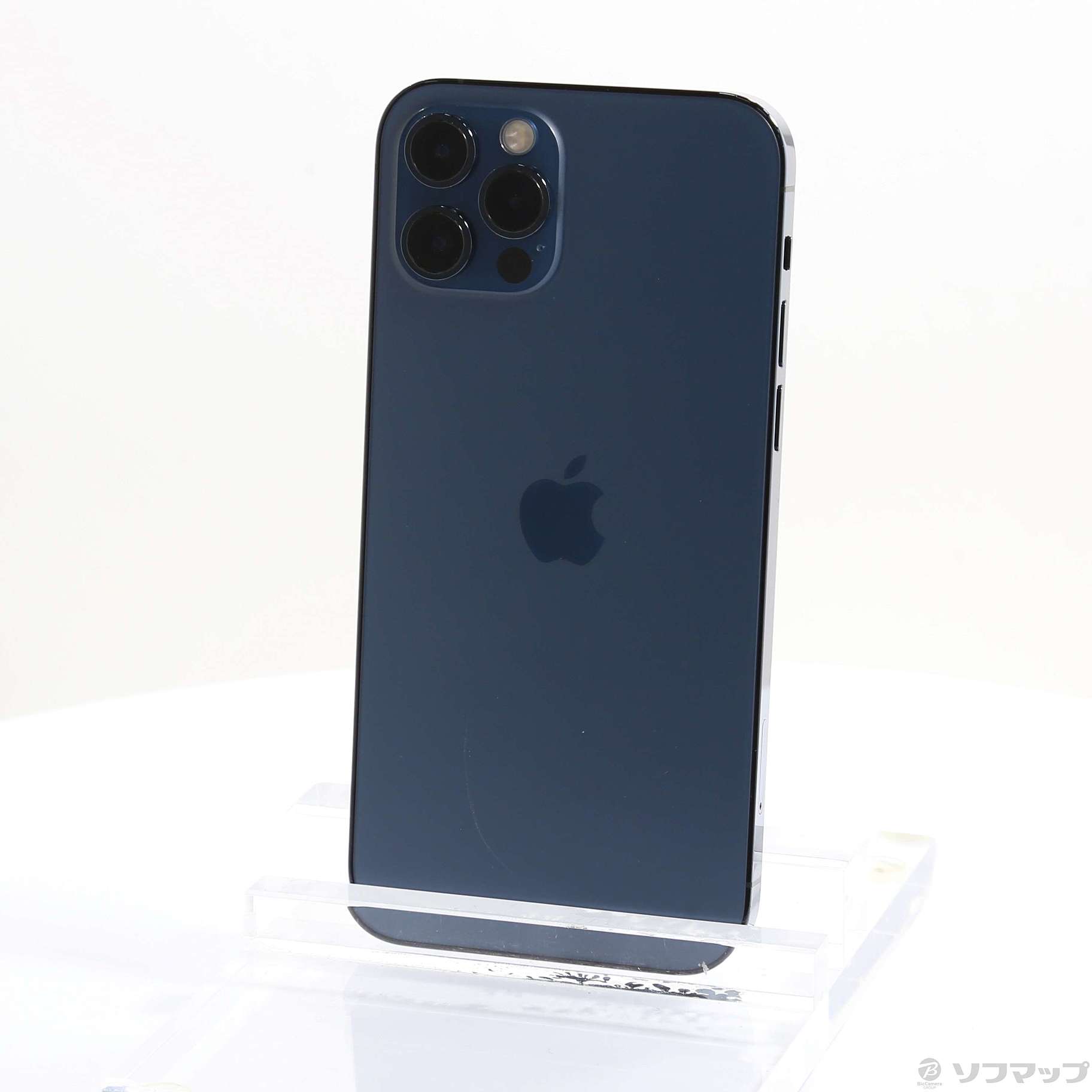 中古】iPhone12 Pro 128GB パシフィックブルー MGM83J／A SIMフリー 