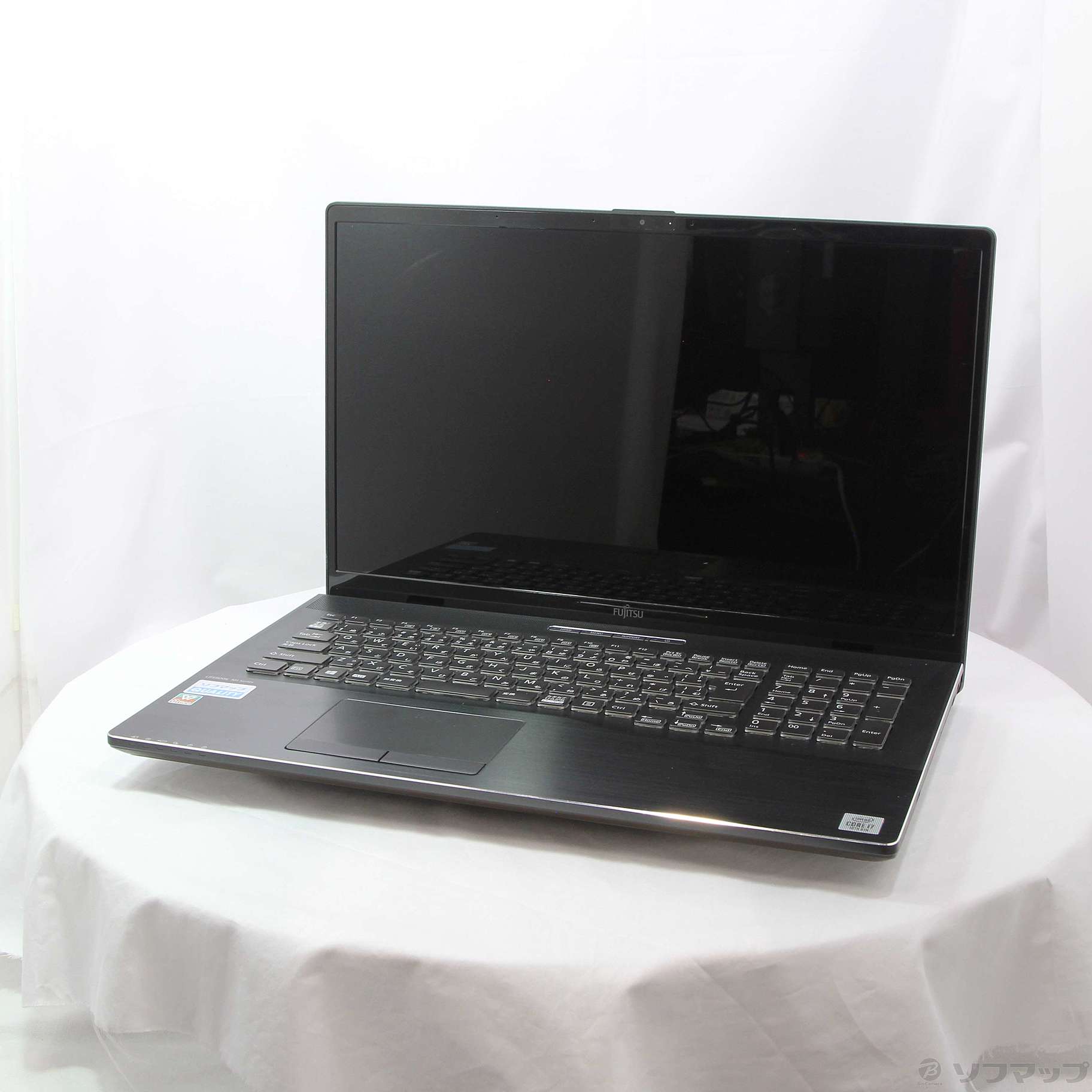 LIFEBOOK NH90／E2 FMVN90E2B ブライトブラック 〔Windows 10〕 ［Core i7 10750H  (2.6GHz)／8GB／SSD256GB／17.3インチワイド］