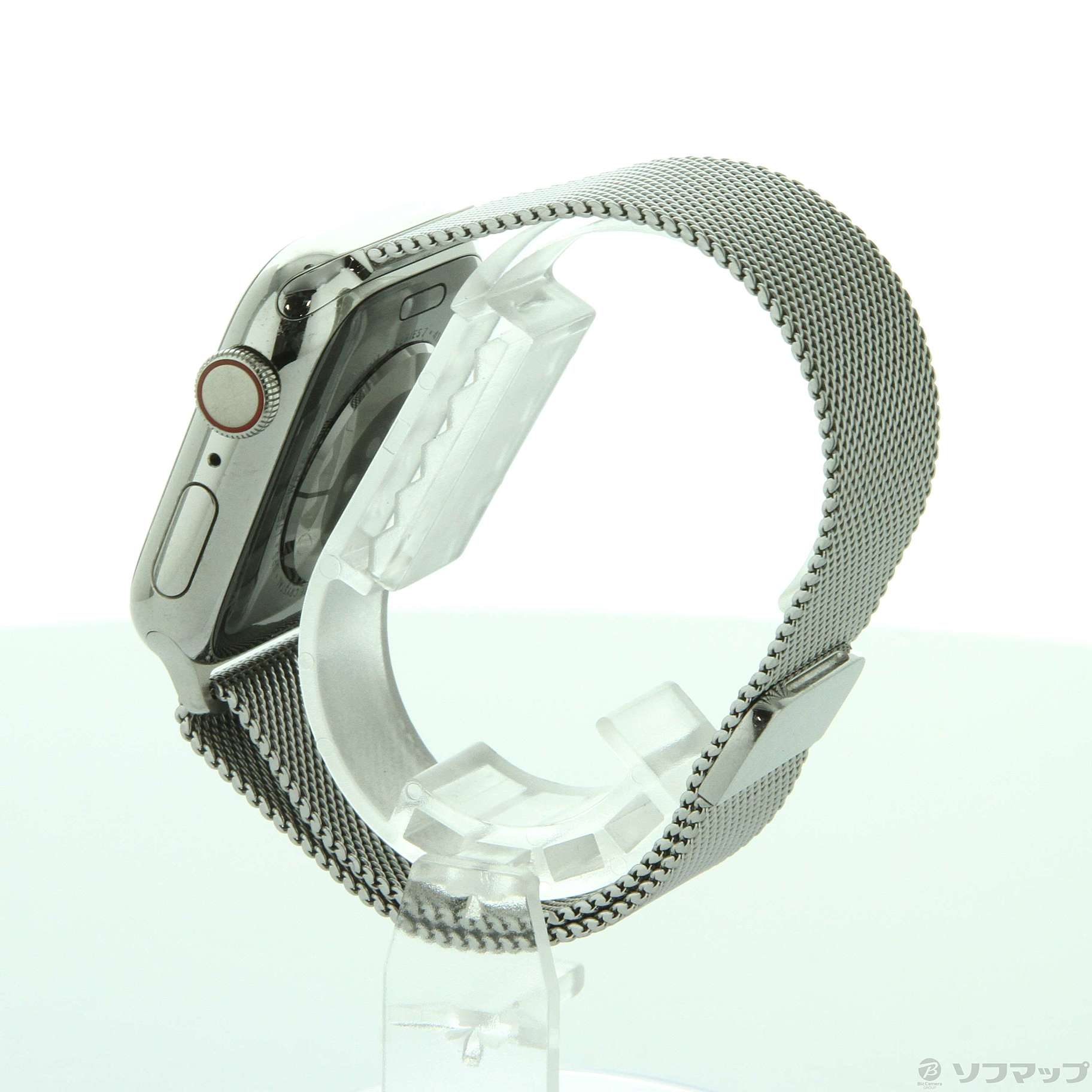 Apple Watch Series 7 GPS + Cellular 41mm シルバーステンレススチールケース シルバーミラネーゼループ