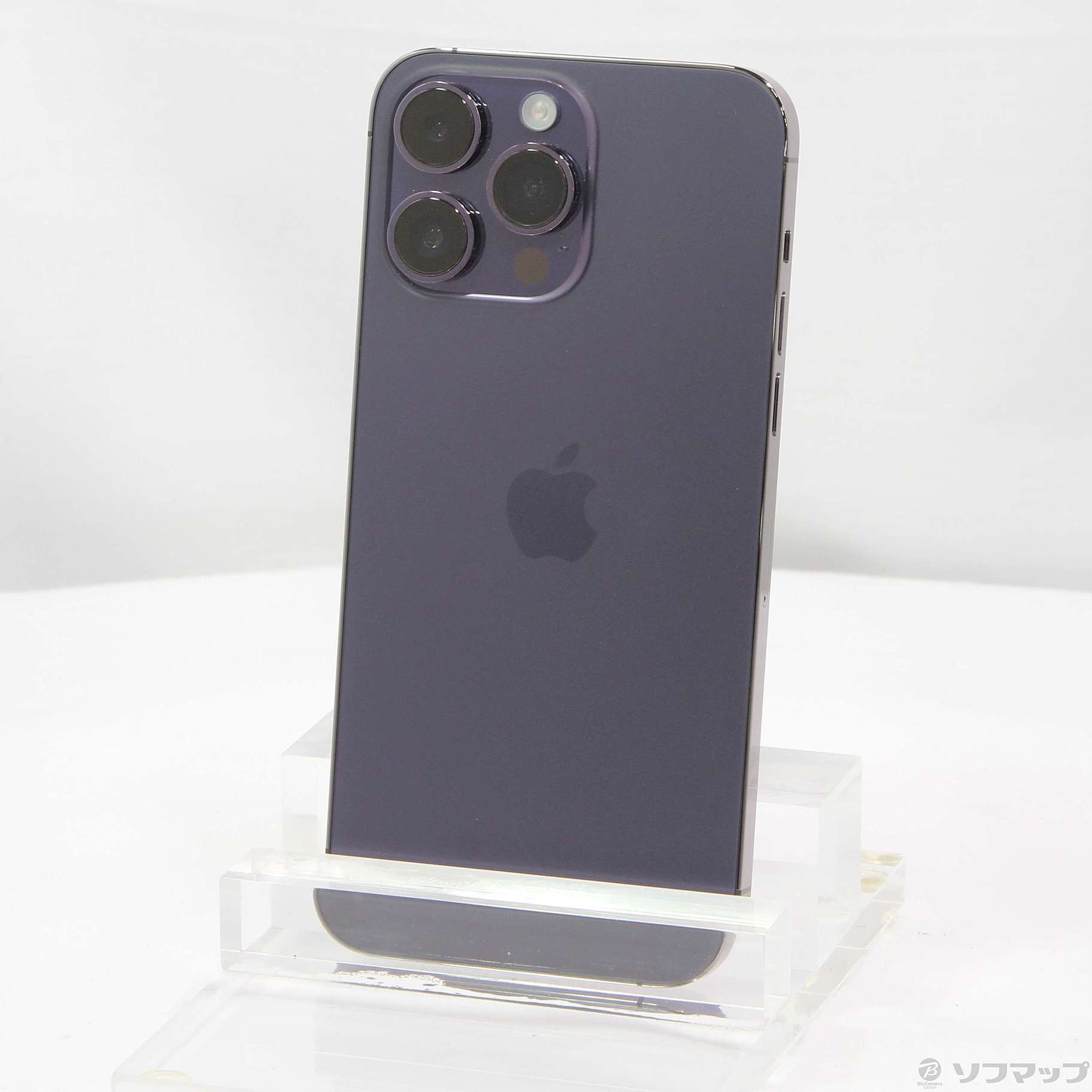 中古】iPhone14 Pro Max 512GB ディープパープル MQ9J3J／A SIMフリー