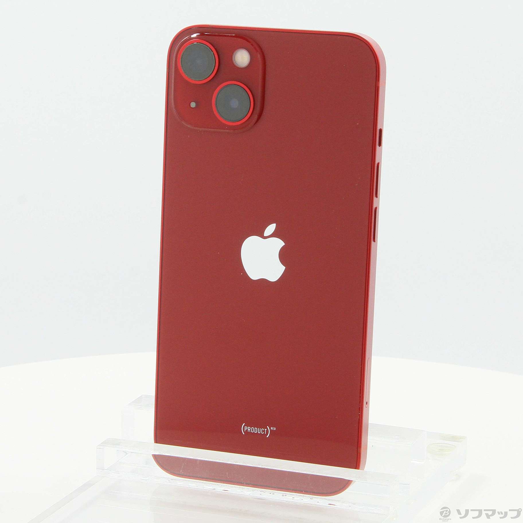 (中古)Apple iPhone13 128GB プロダクトレッド MLNF3J/A SIMフリー(349-ud)