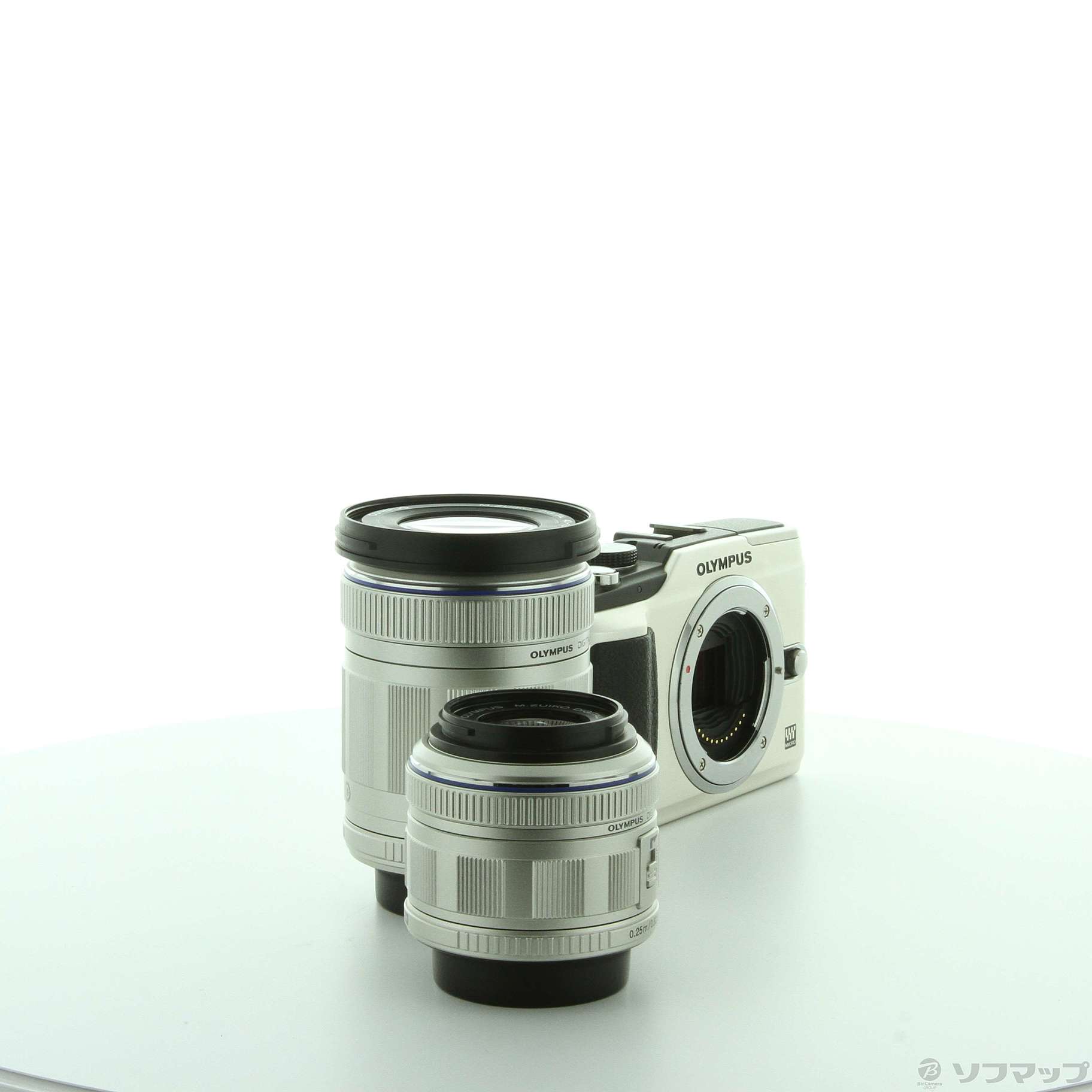 中古】PEN Lite E-PL2 ダブルズームキット (シャンパンゴールド) (1230 