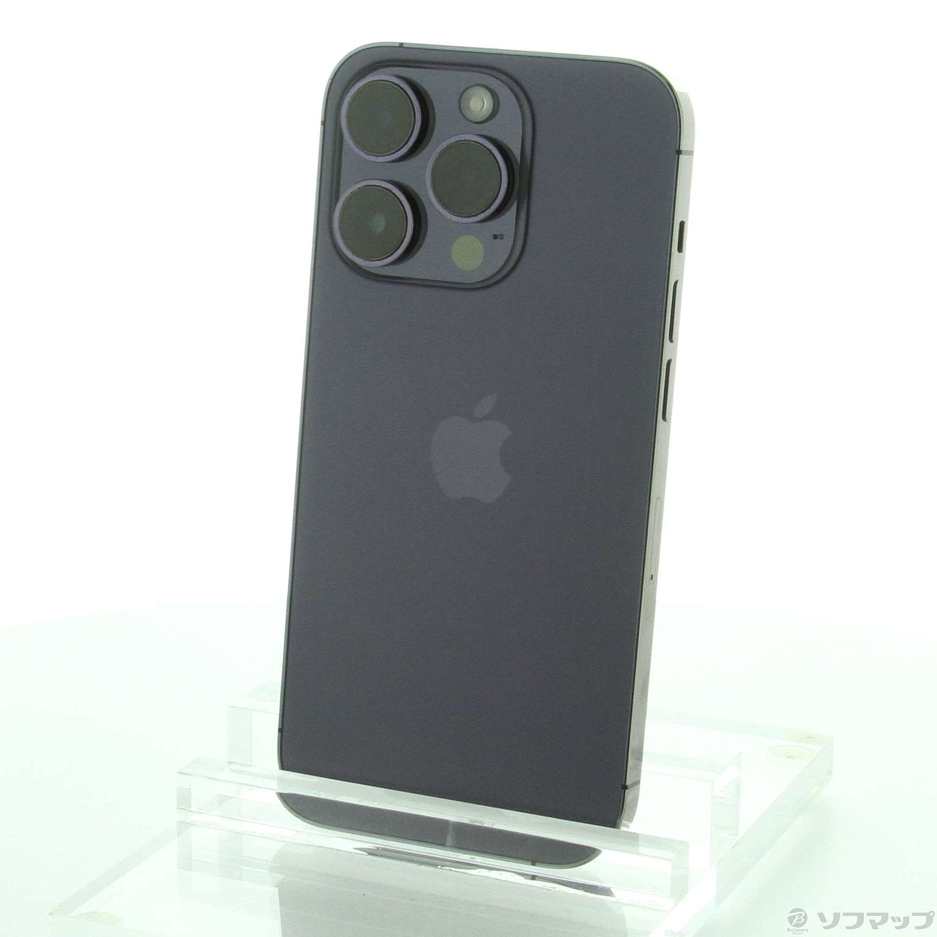 中古】iPhone14 Pro 128GB ディープパープル MQ0F3J／A SIMフリー