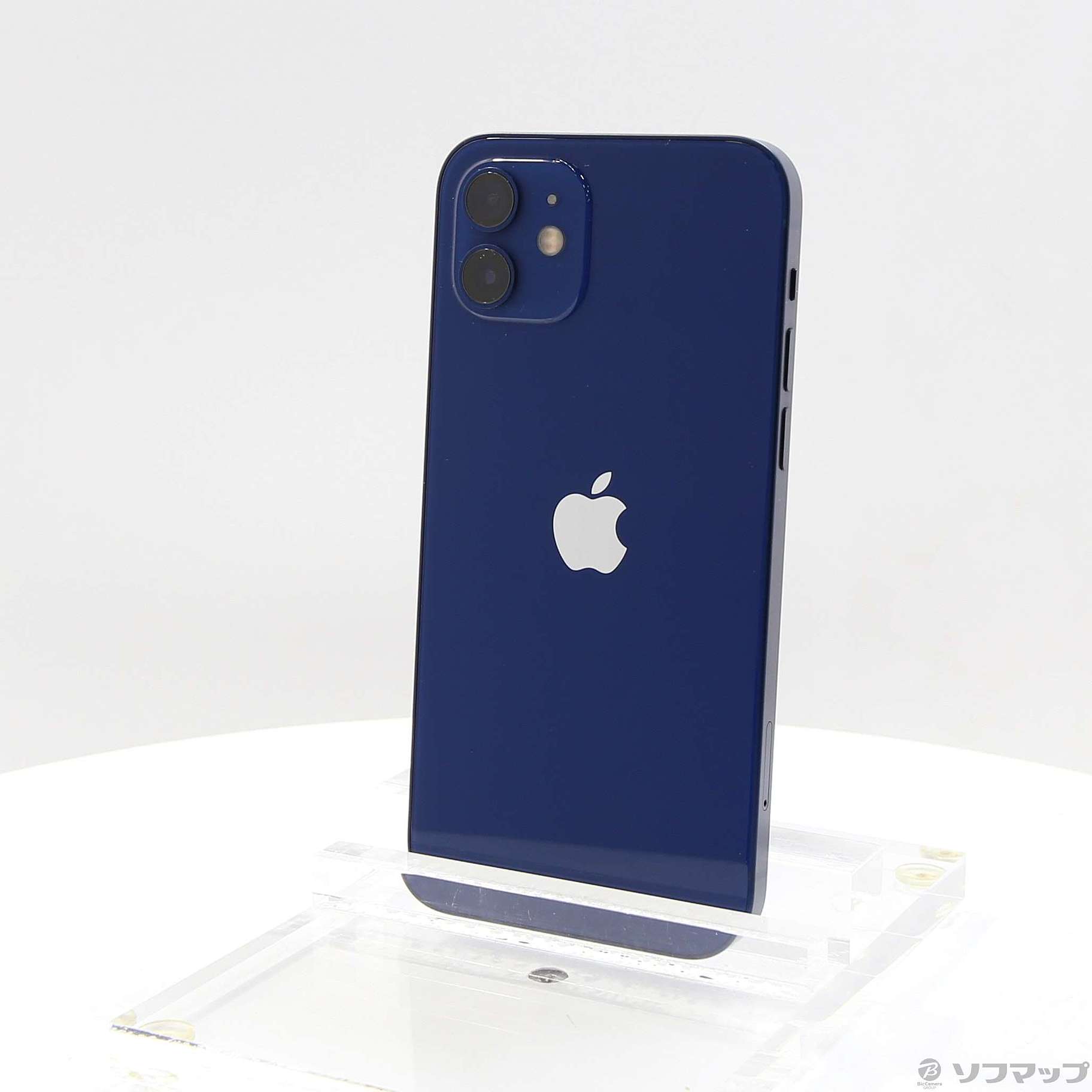 中古】iPhone12 128GB ブルー MGHX3J／A SIMフリー