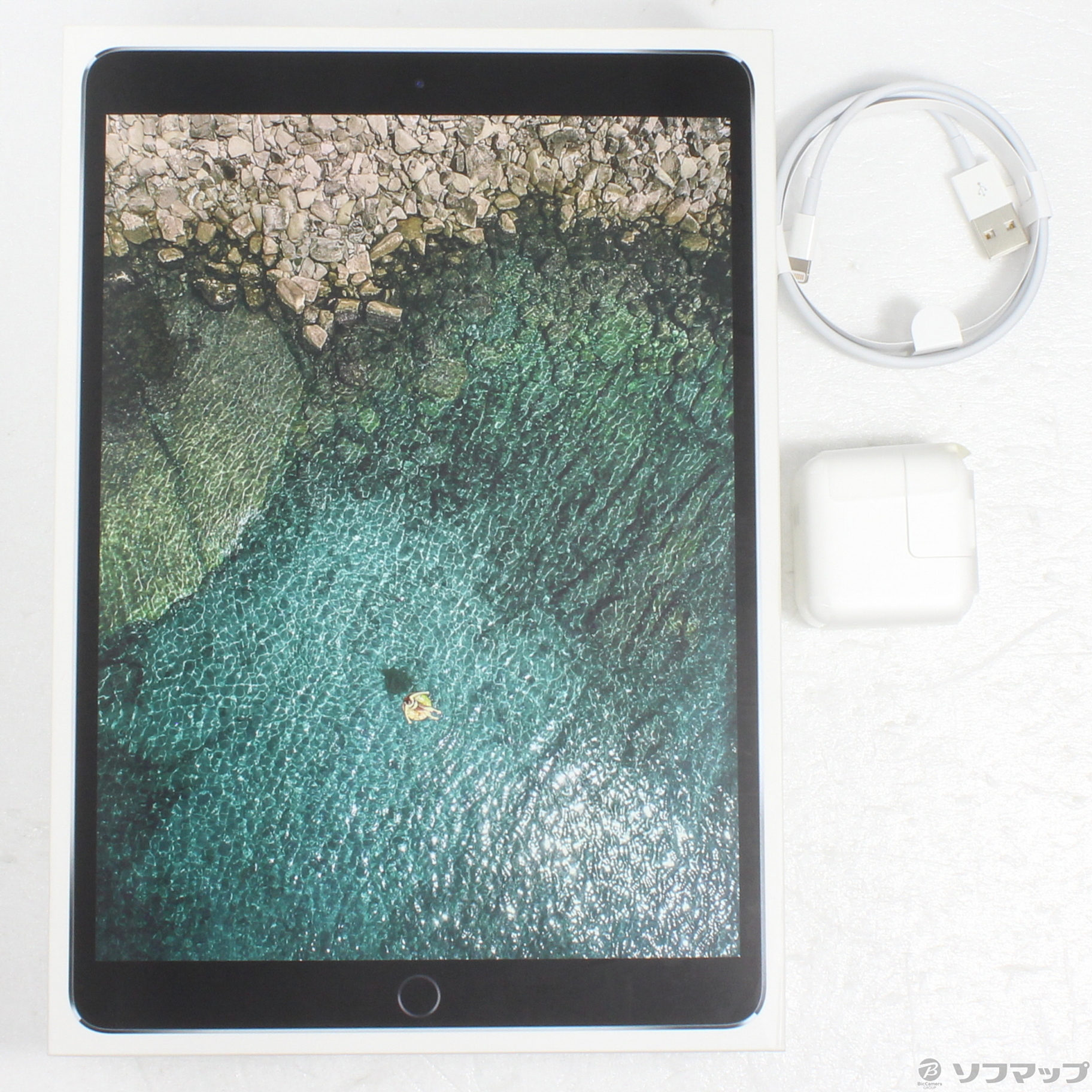 中古】iPad Pro 10.5インチ 512GB スペースグレイ MPME2J／A SIMフリー