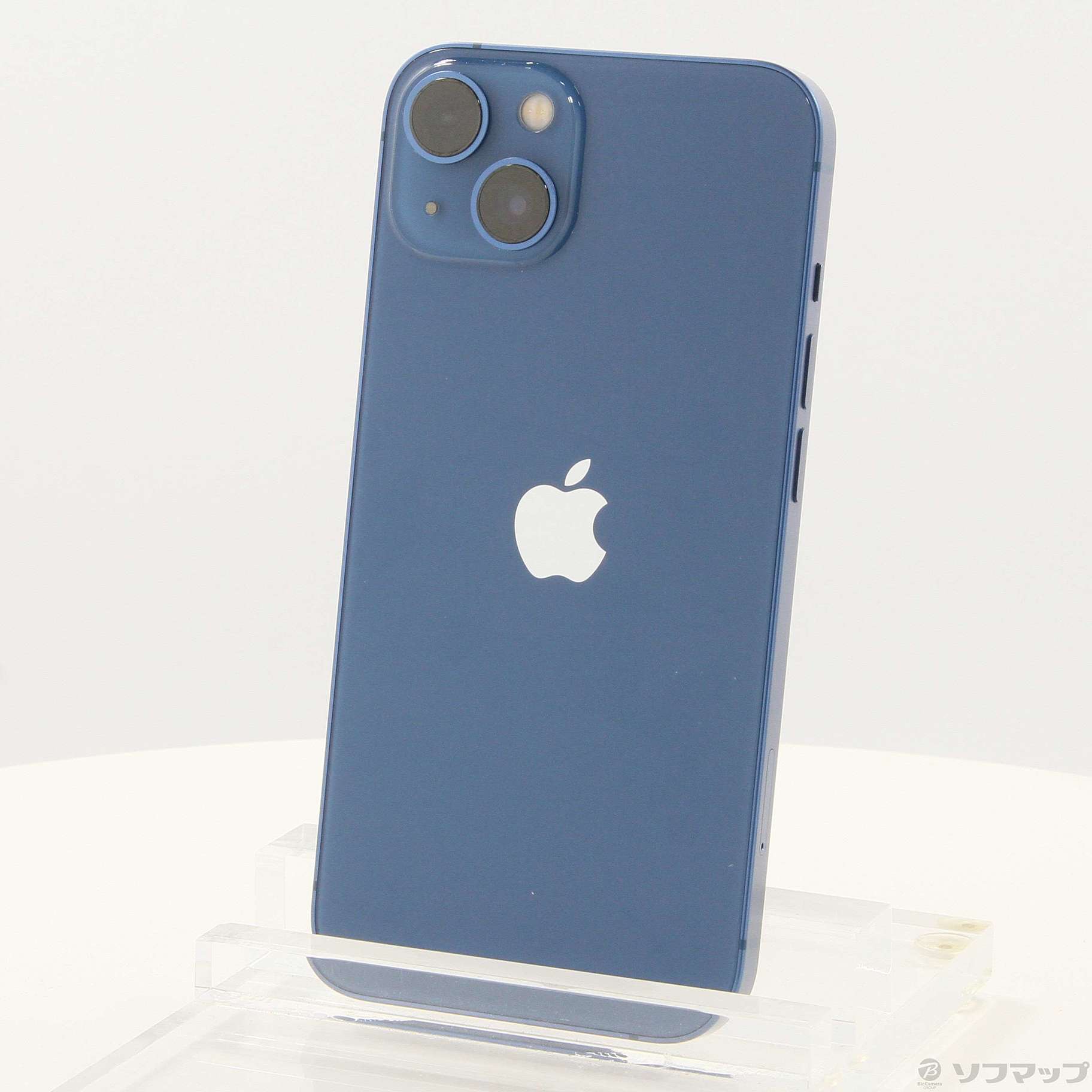(中古)Apple iPhone13 256GB ブルー MLNM3J/A SIMフリー(252-ud)