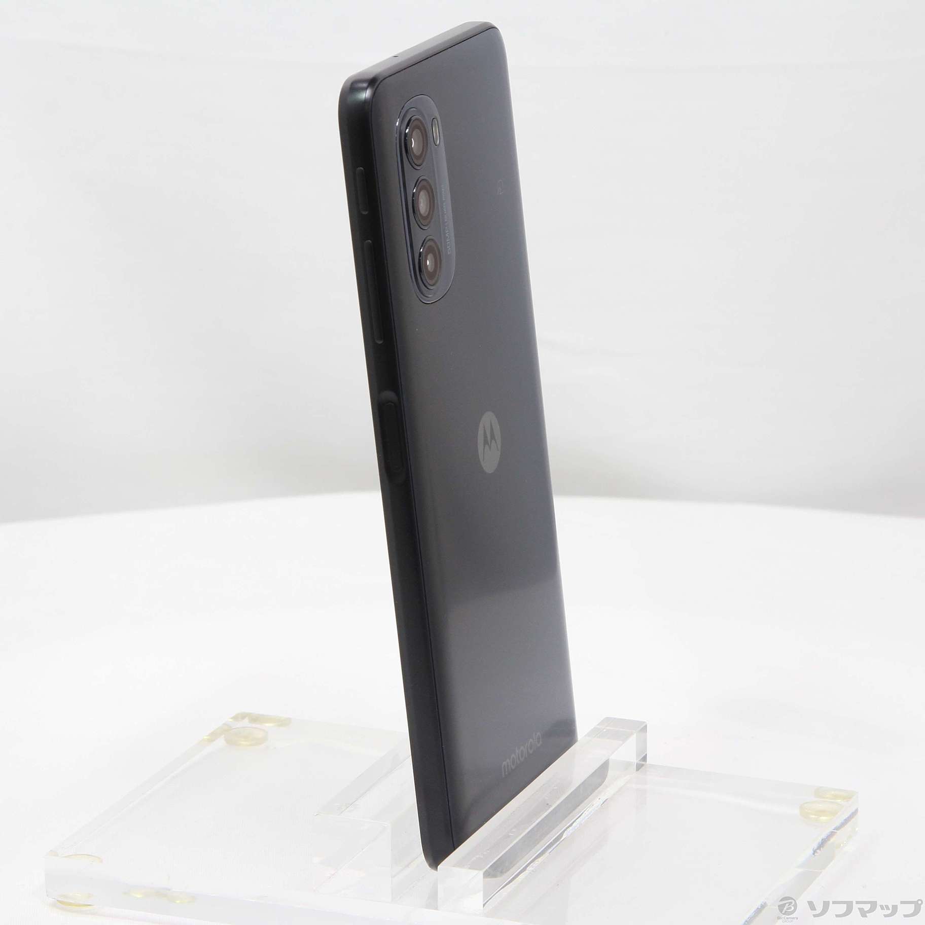 中古】moto g52j 5G 128GB インクブラック PATM0000JP SIMフリー