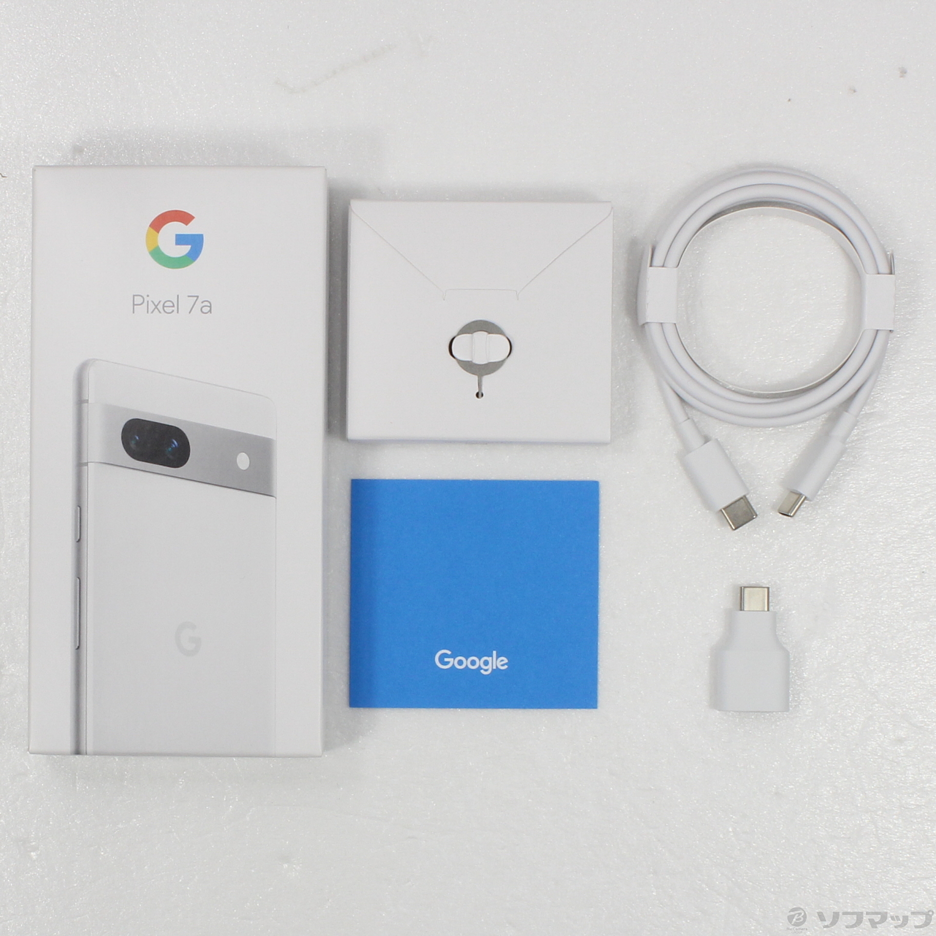 中古】Google Pixel 7a 128GB スノー GA04274-JP SIMフリー