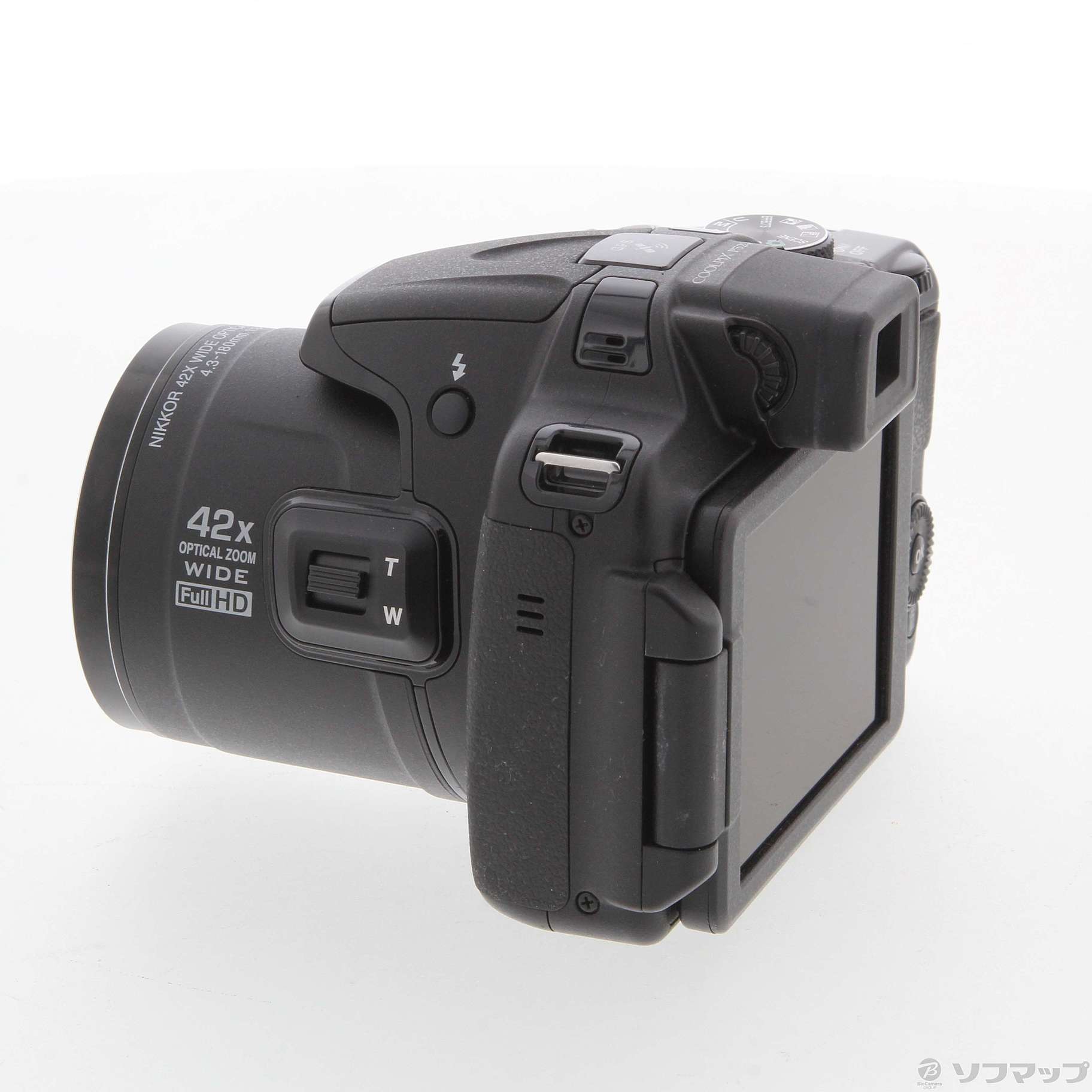 中古品〕 COOLPIX P520 BK ブラック (1808万画素／42倍／SDXC)｜の通販