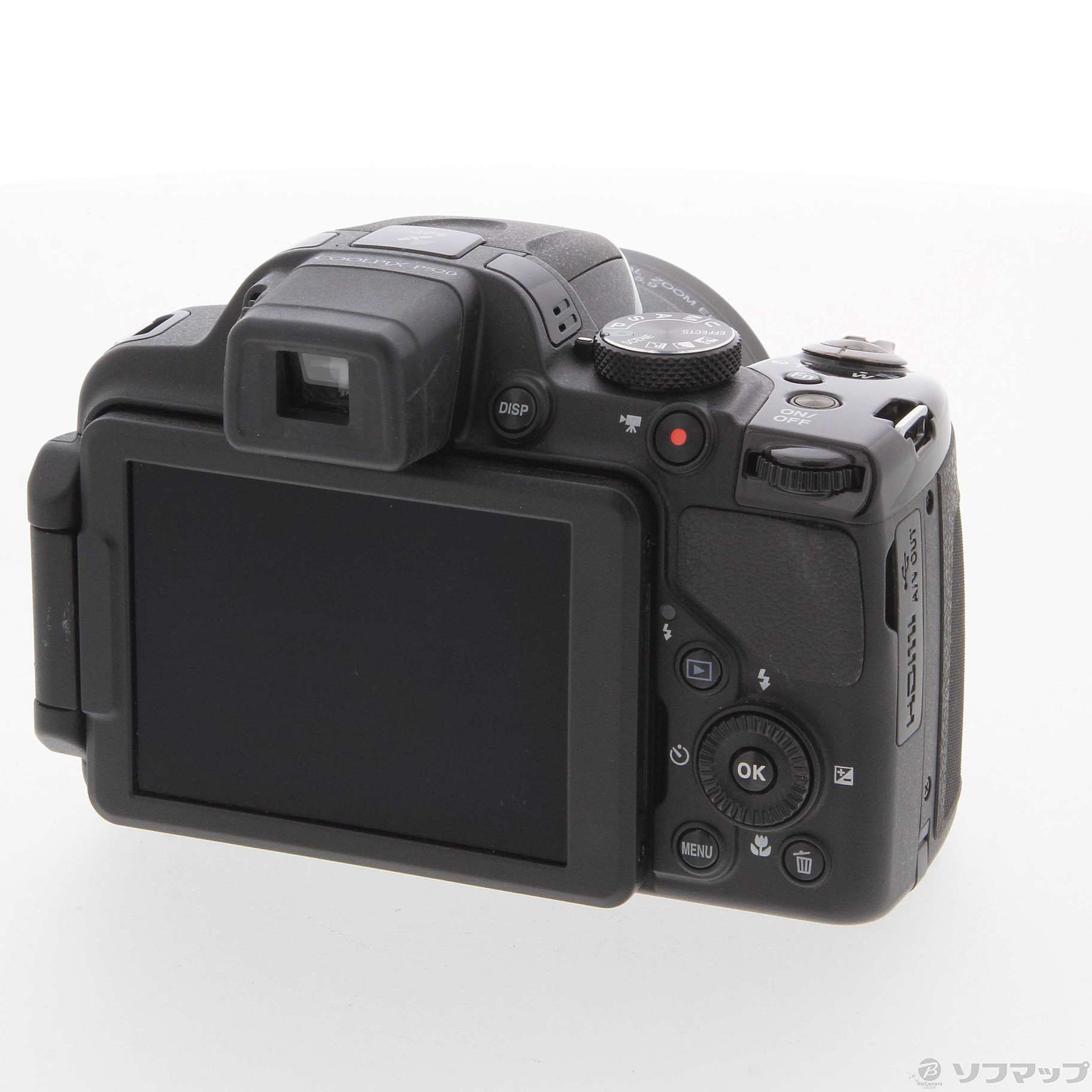 中古】COOLPIX P520 BK ブラック (1808万画素／42倍／SDXC