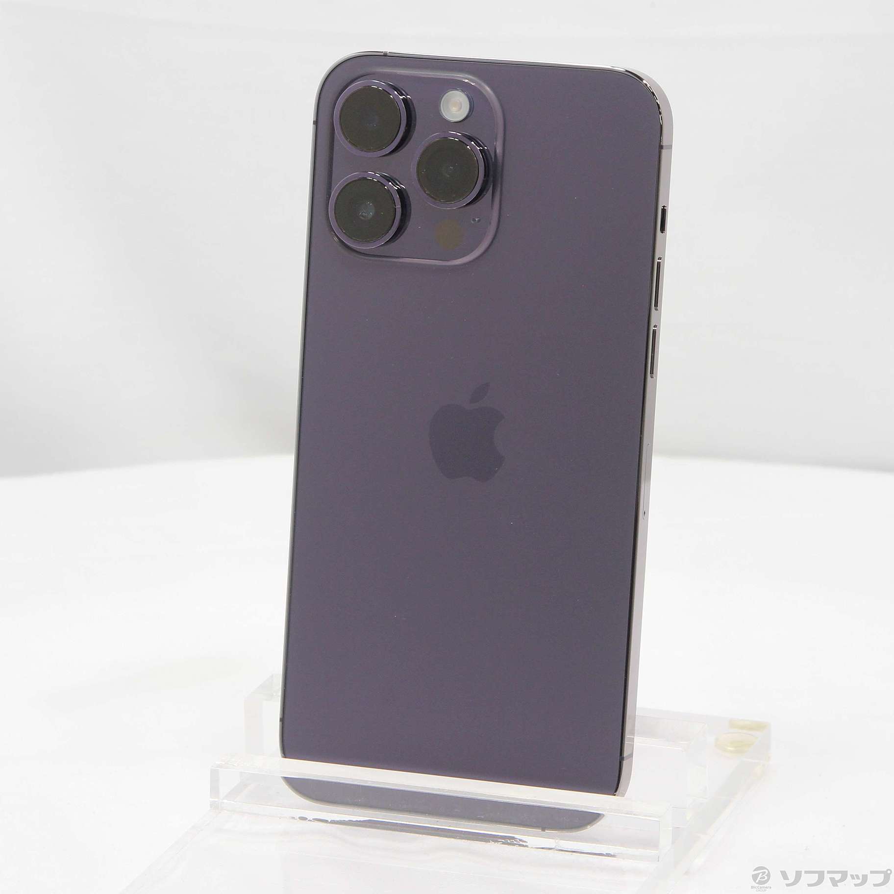 中古】iPhone14 Pro Max 128GB ディープパープル MQ993J／A SIMフリー