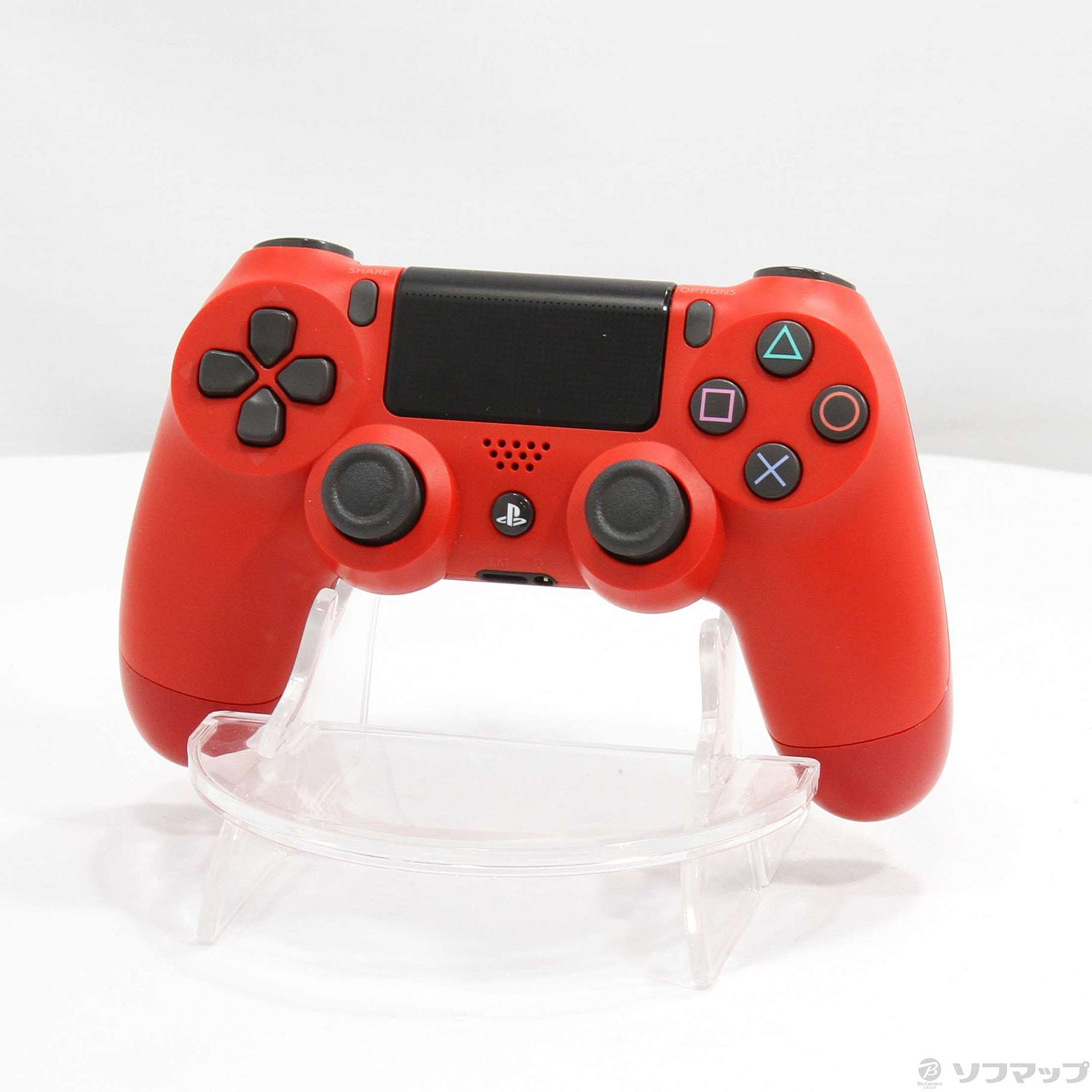 PS4 ワイヤレスコントローラー デュアルショック4 マグマレッド 赤 