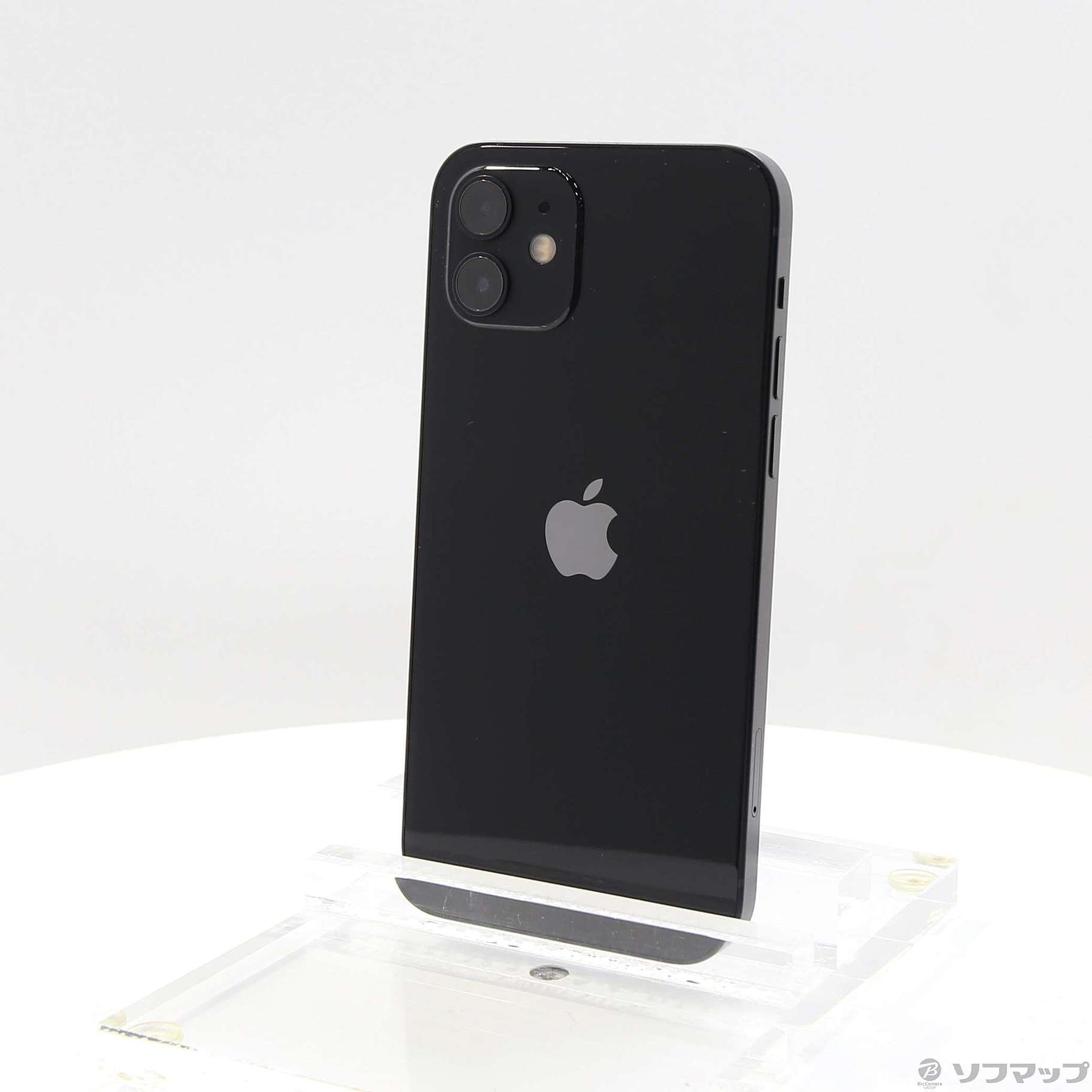 中古】iPhone12 64GB ブラック MGHN3J／A SIMフリー [2133051259740