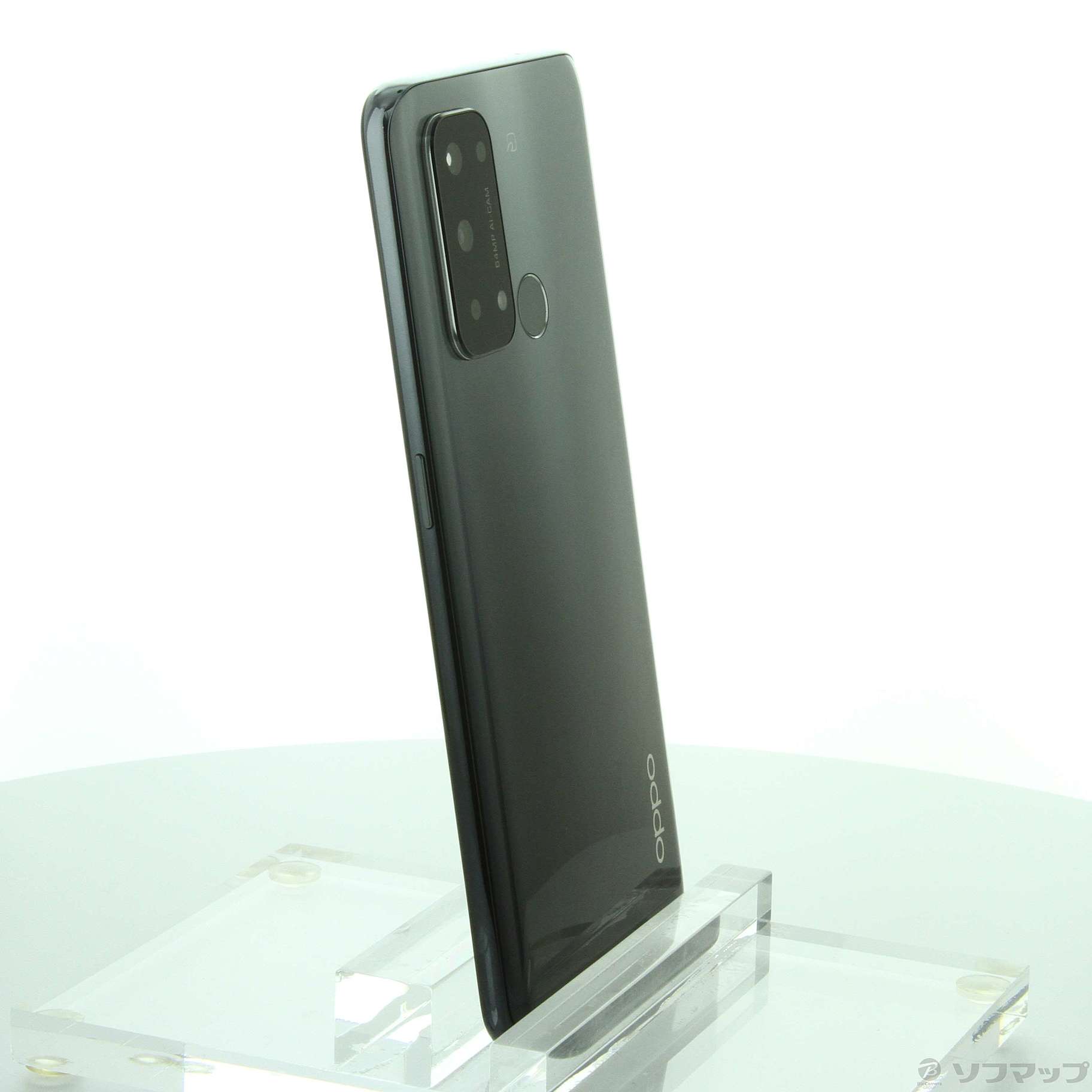 中古】OPPO Reno5 A 128GB シルバーブラック CPH2199 SIMフリー