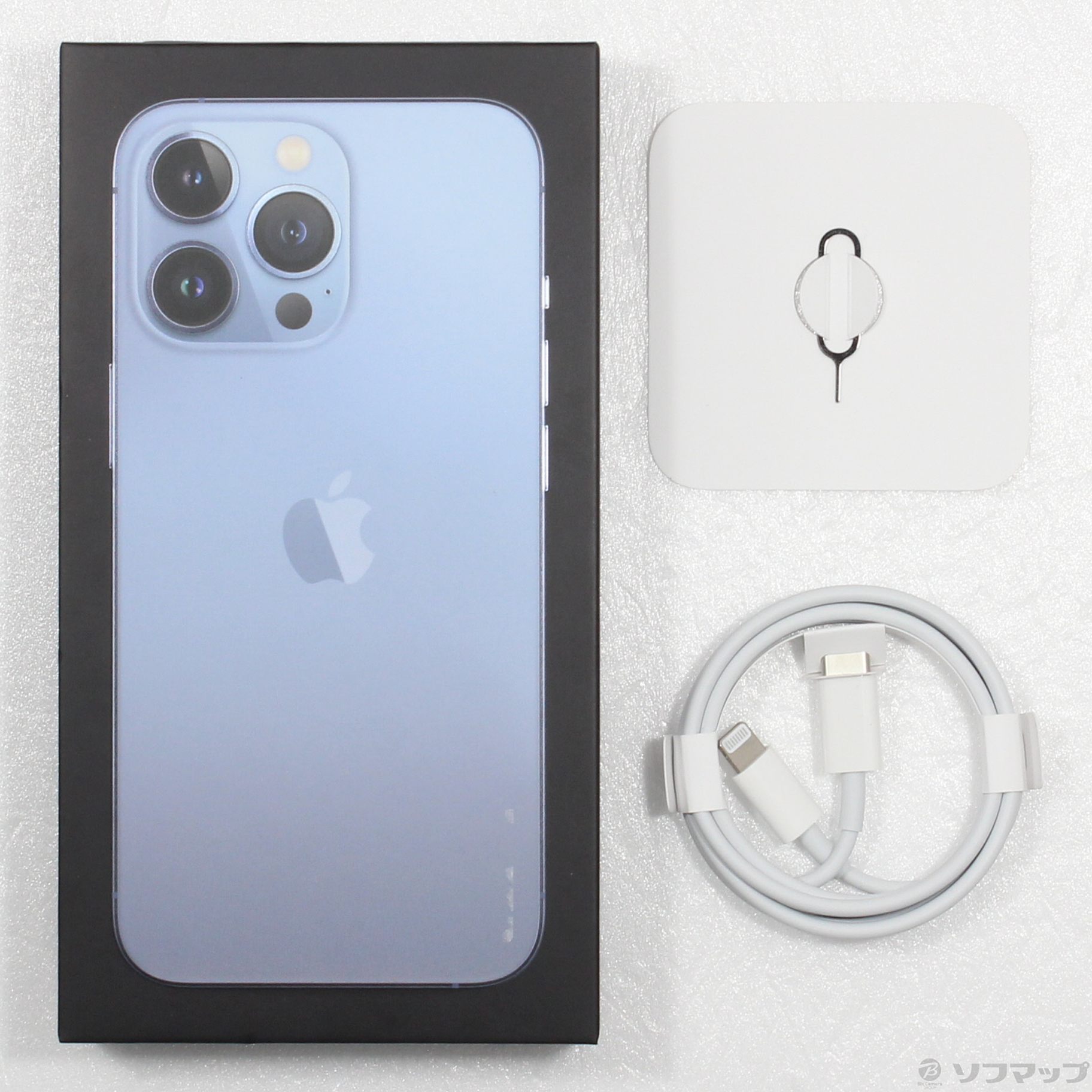 中古】iPhone13 Pro 256GB シエラブルー MLUU3J／A SIMフリー