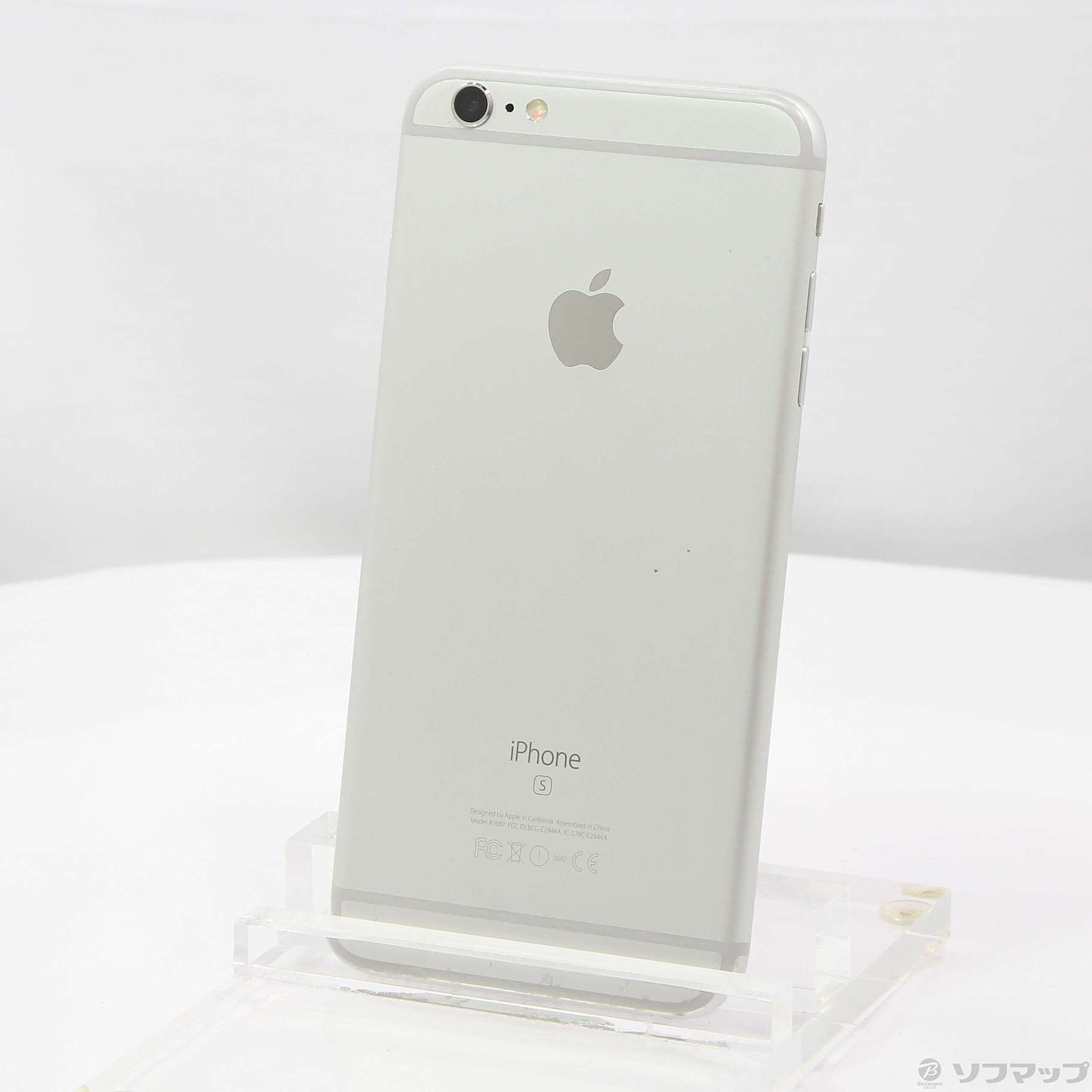 中古】iPhone6s Plus 128GB シルバー MKUE2J／A SIMフリー