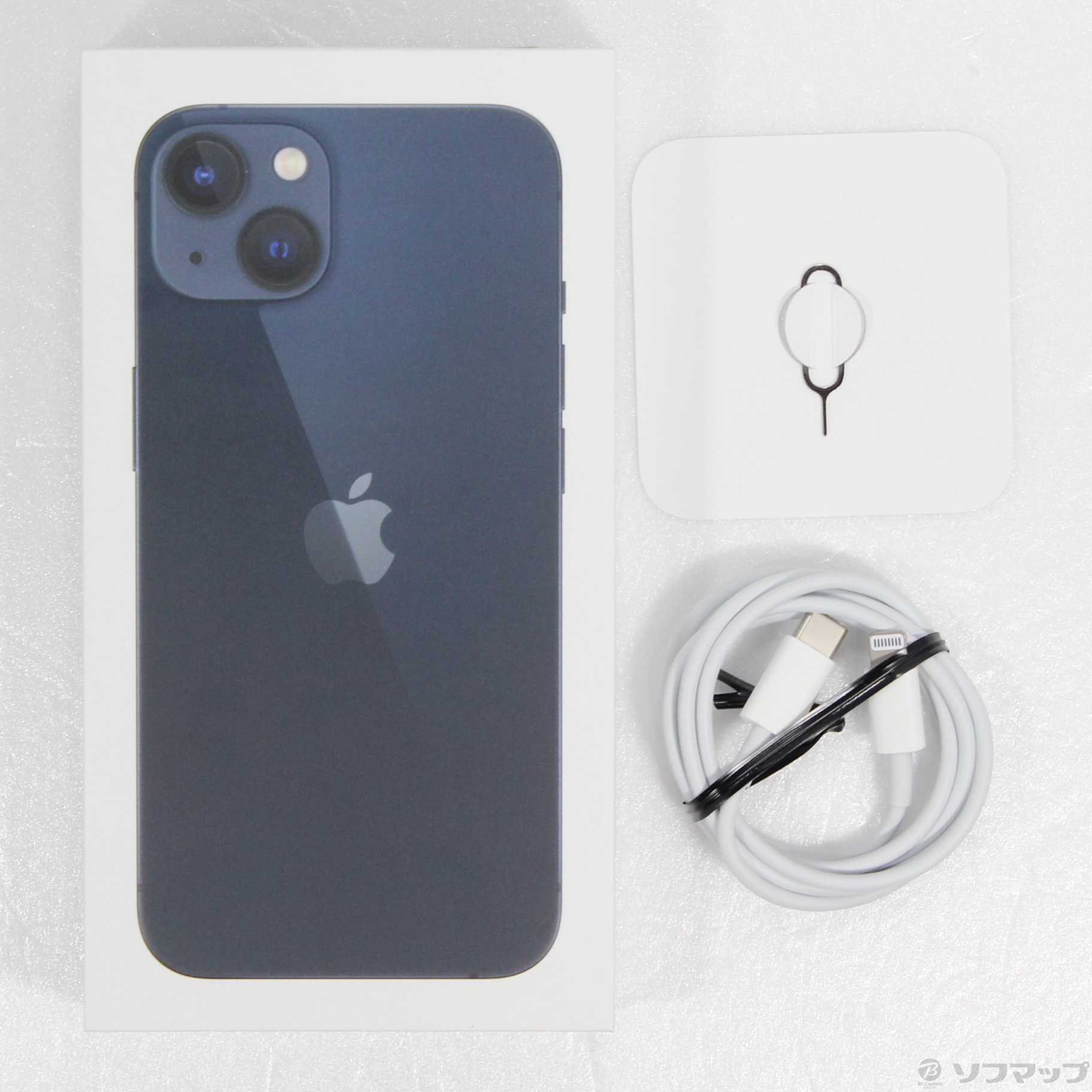 中古】iPhone13 256GB ミッドナイト MLNH3J／A SIMフリー