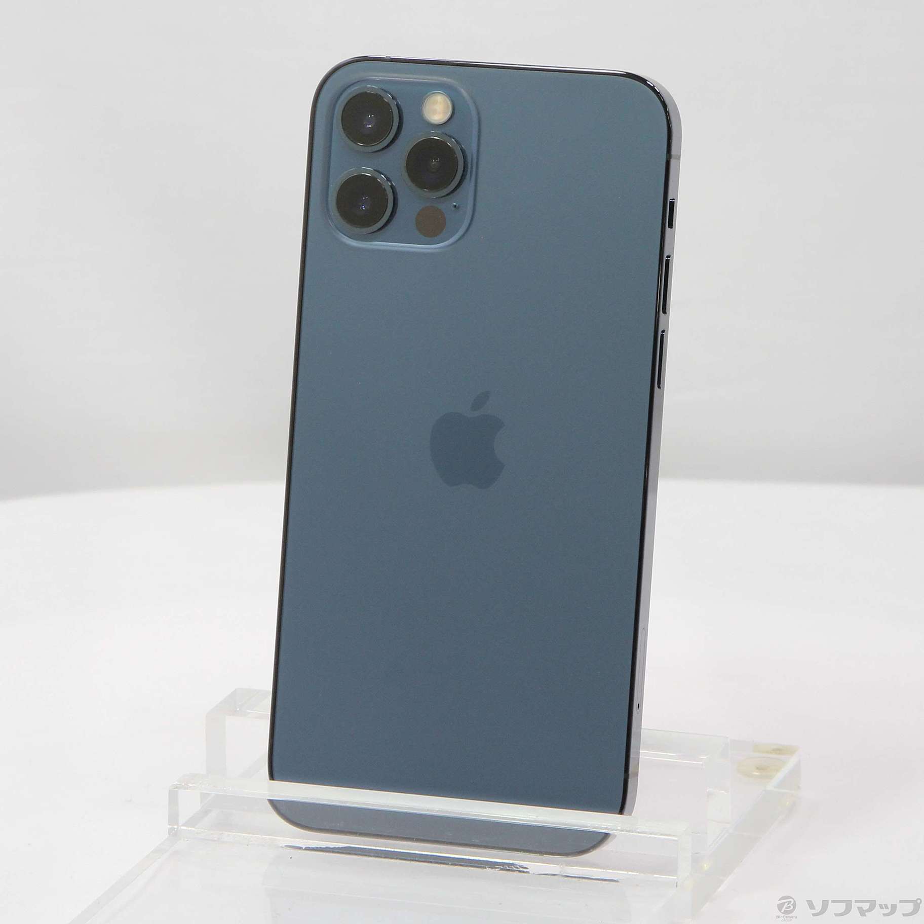 中古】iPhone12 Pro 256GB パシフィックブルー MGMD3J／A SIMフリー